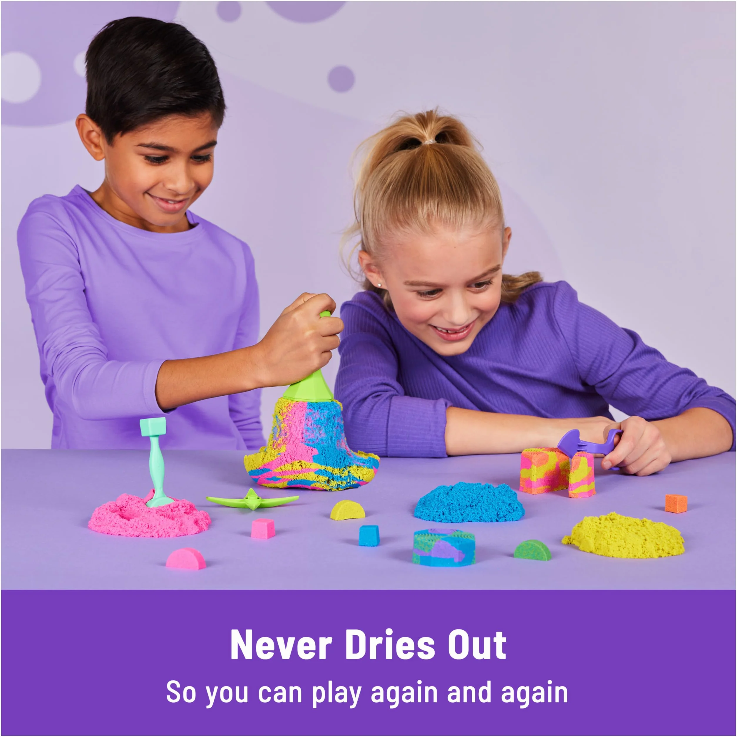 Kinetic Sand - Zgniataj i twórz