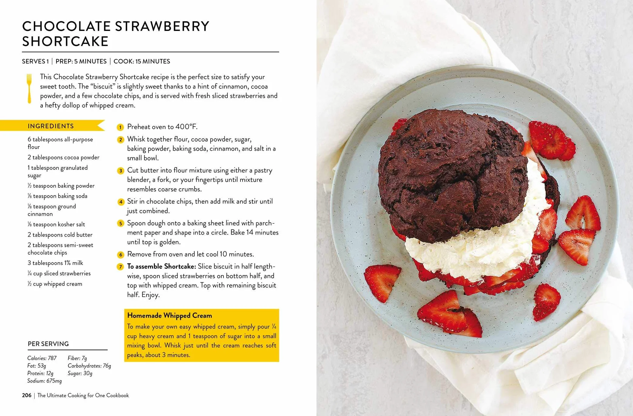 The Ultimate Cooking for One Cookbook: 175 Super Easy Recipes Made Just for You