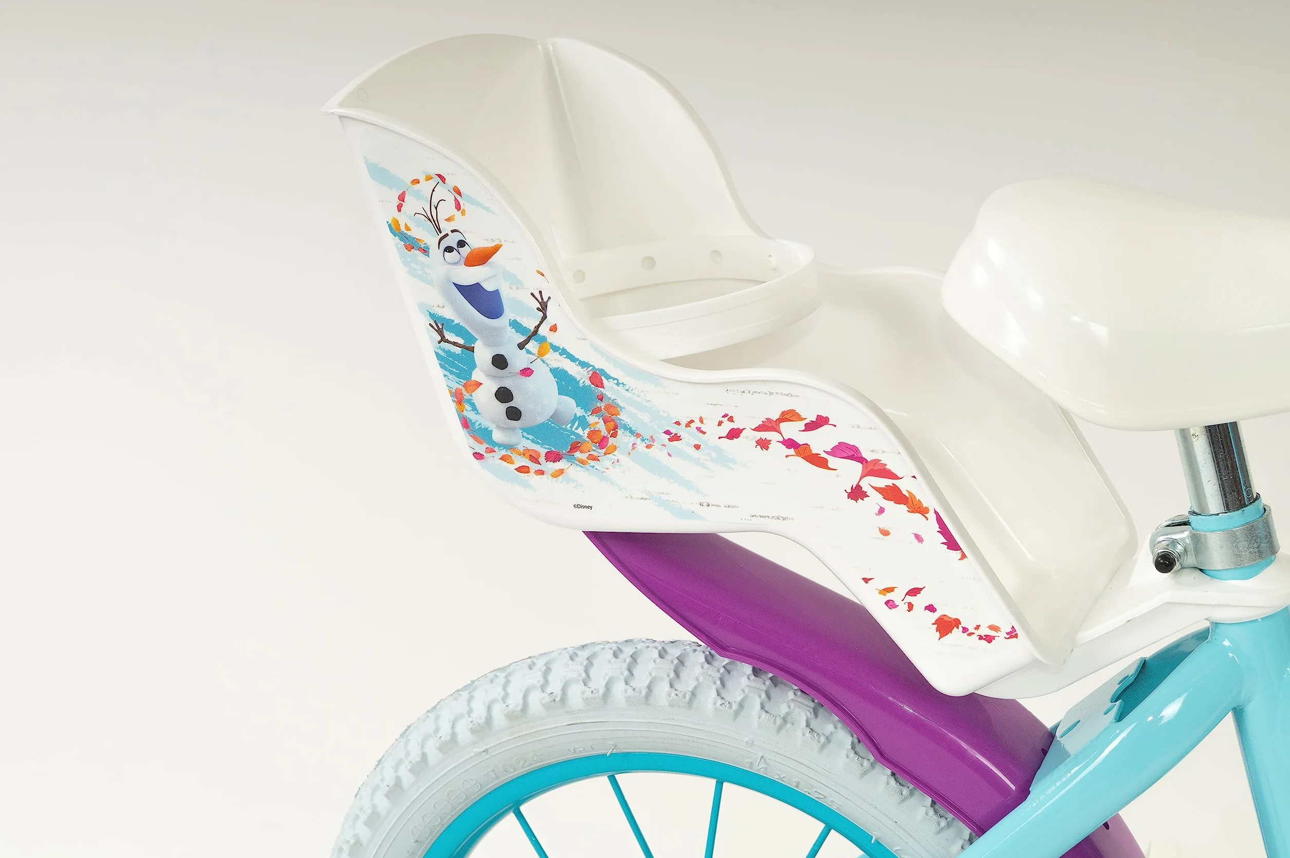 Toimsa Uniseks — Dzieci Frozen Huffy 14694 Rower Dziecięcy, Niebieski/Biały, 14"