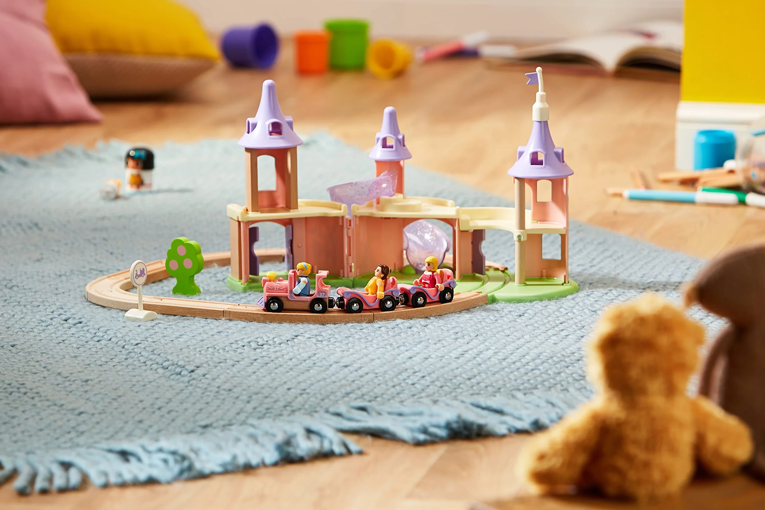 BRIO World - Disney Princesss Dream Schloss zestaw kolejowy