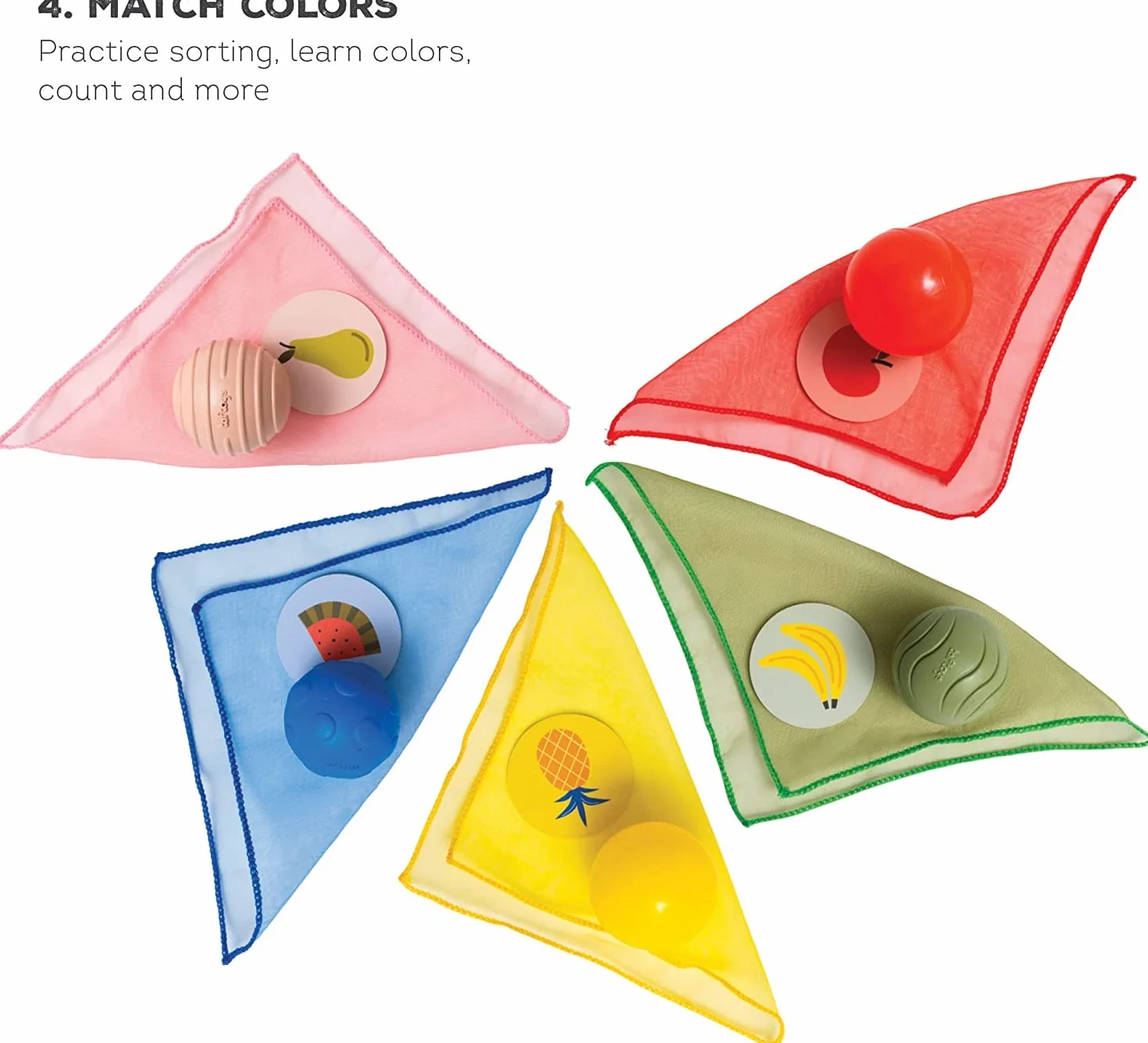 Taf Toys TAF12965 Zabawka Sensoryczna, Wielokolorowy, od 12 m