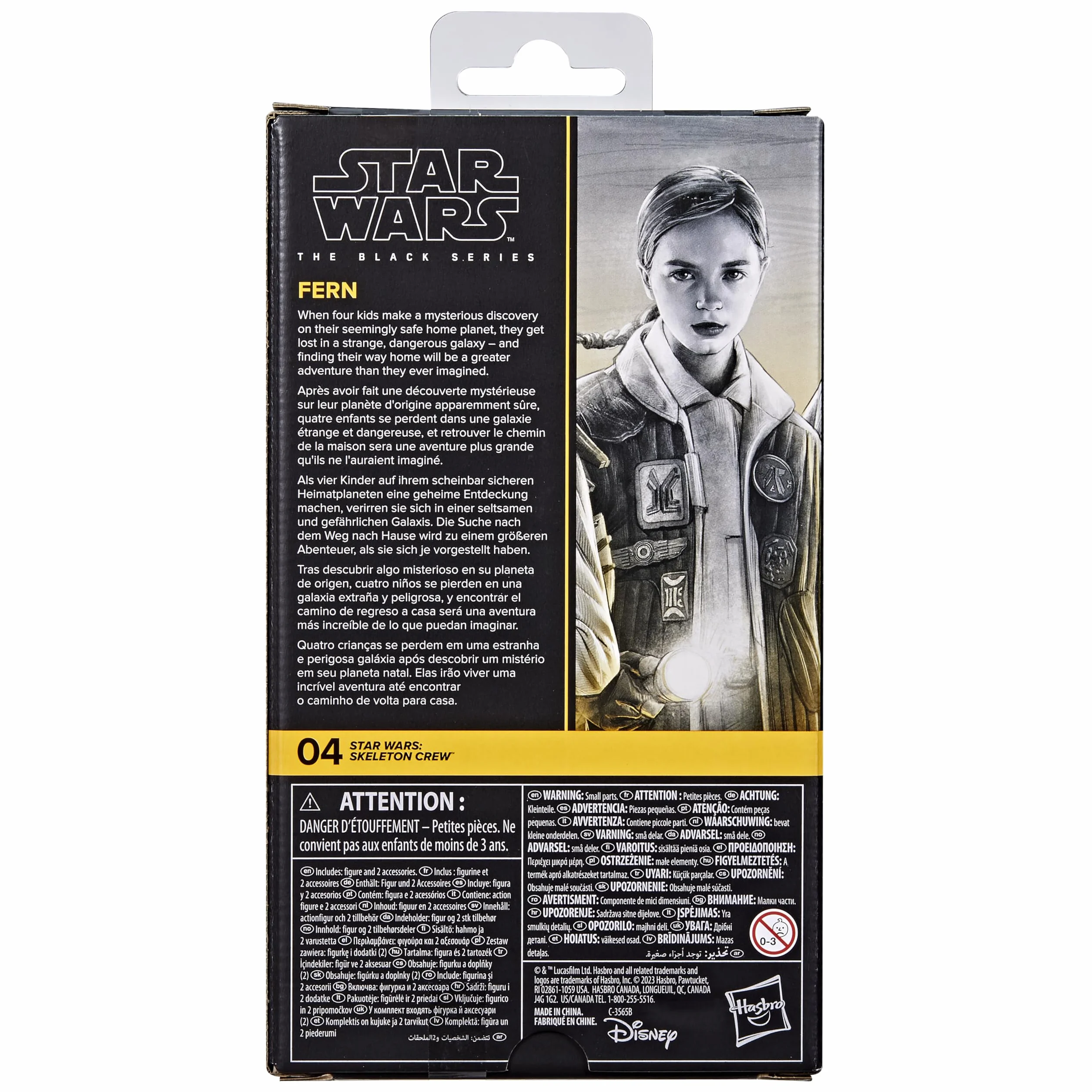 Star Wars Hasbro The Black Series Fern Figurka inspirowana serią Skeleton Crew 15 cm