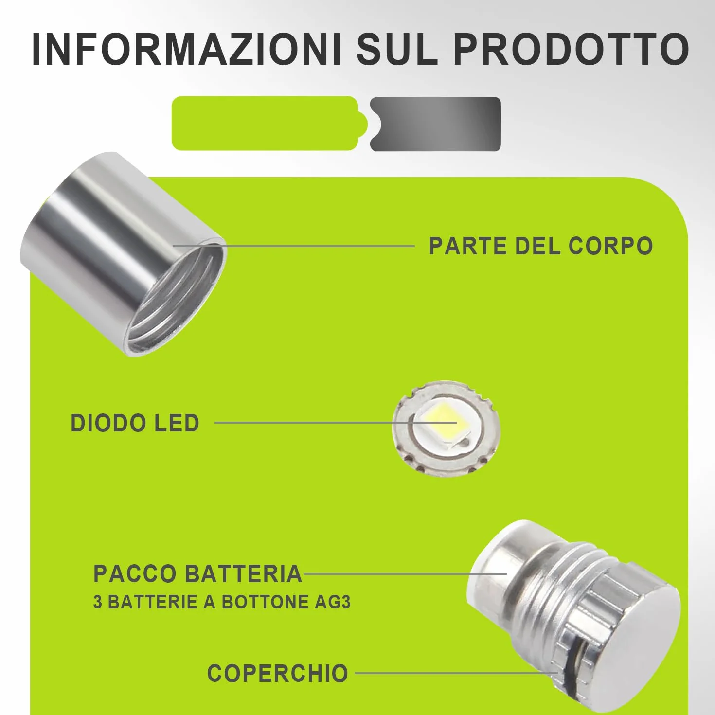 LATRAT 10 sztuk Mini białe diody LED, małe diody LED z bateriami, małe miniaturowe diody LED do dekoracji na przyjęcie urodzinowe do baru DIY domek dla lalek, białe światło