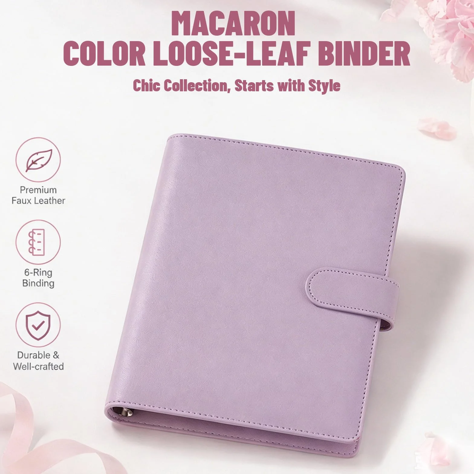 Kpop Binder A5 Photocard Holder 120 kieszeni Segregator PU Skóra Album Kolekcjonerski