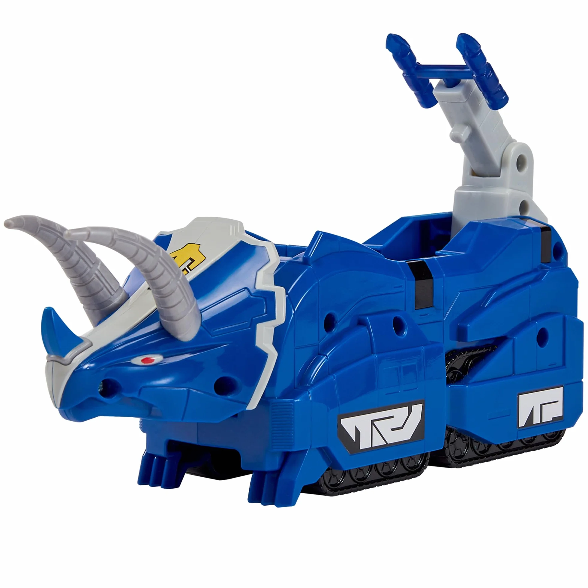 Power Rangers - Kolekcja Megazord, przegubowe Zords, Figurka, 20 cm, model Triceratops Dinozord, dla dzieci od 4 lat, PWG051