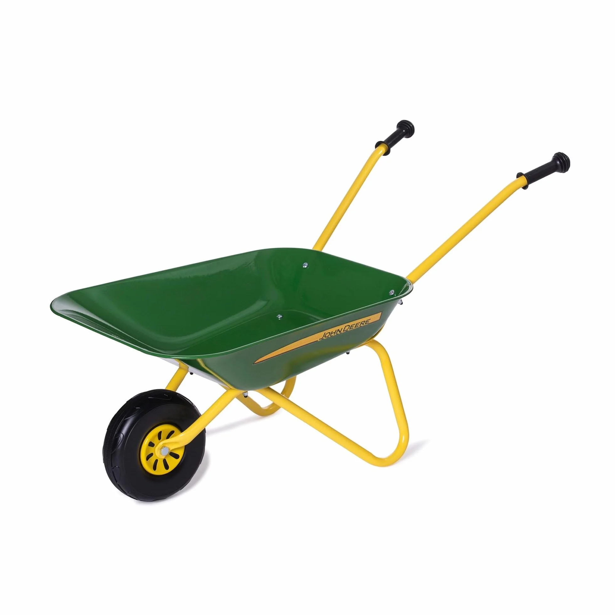 Rollytoys John Deere 271986 taczka dziecięca (taczka; metalowa miska; uchwyty z tworzywa sztucznego; dzieci od 2,5 lat) 271986, zielona