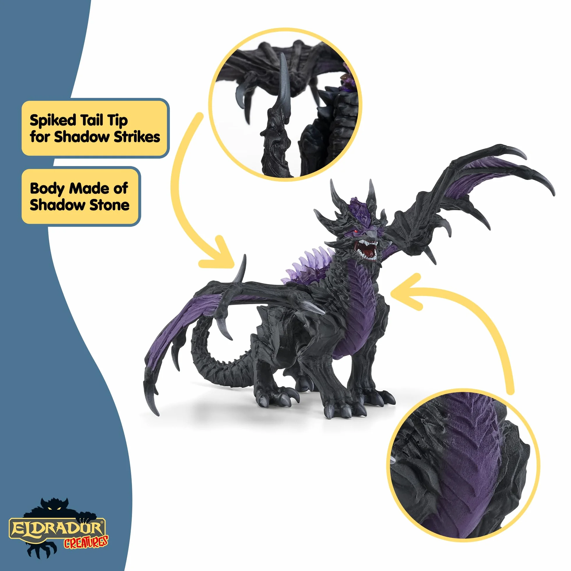 schleich 70152 Smok z Cienia , od 7 lat, ELDRADOR CREATURES - figurka, 19 x 22 x 13 cm