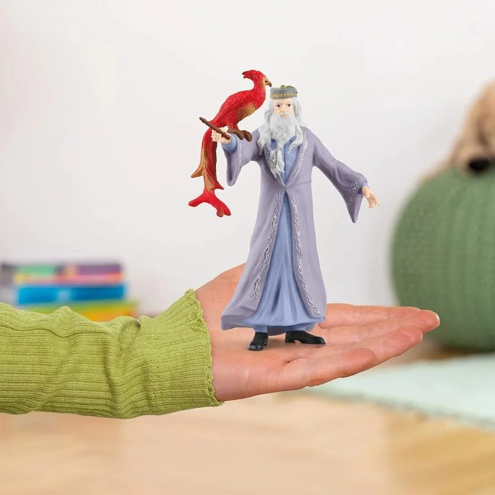 schleich 42637 Dumbledore & Feniks, od 6 lat, WIZARDING WORLD - figurka, 11 x 4 x 12 cm