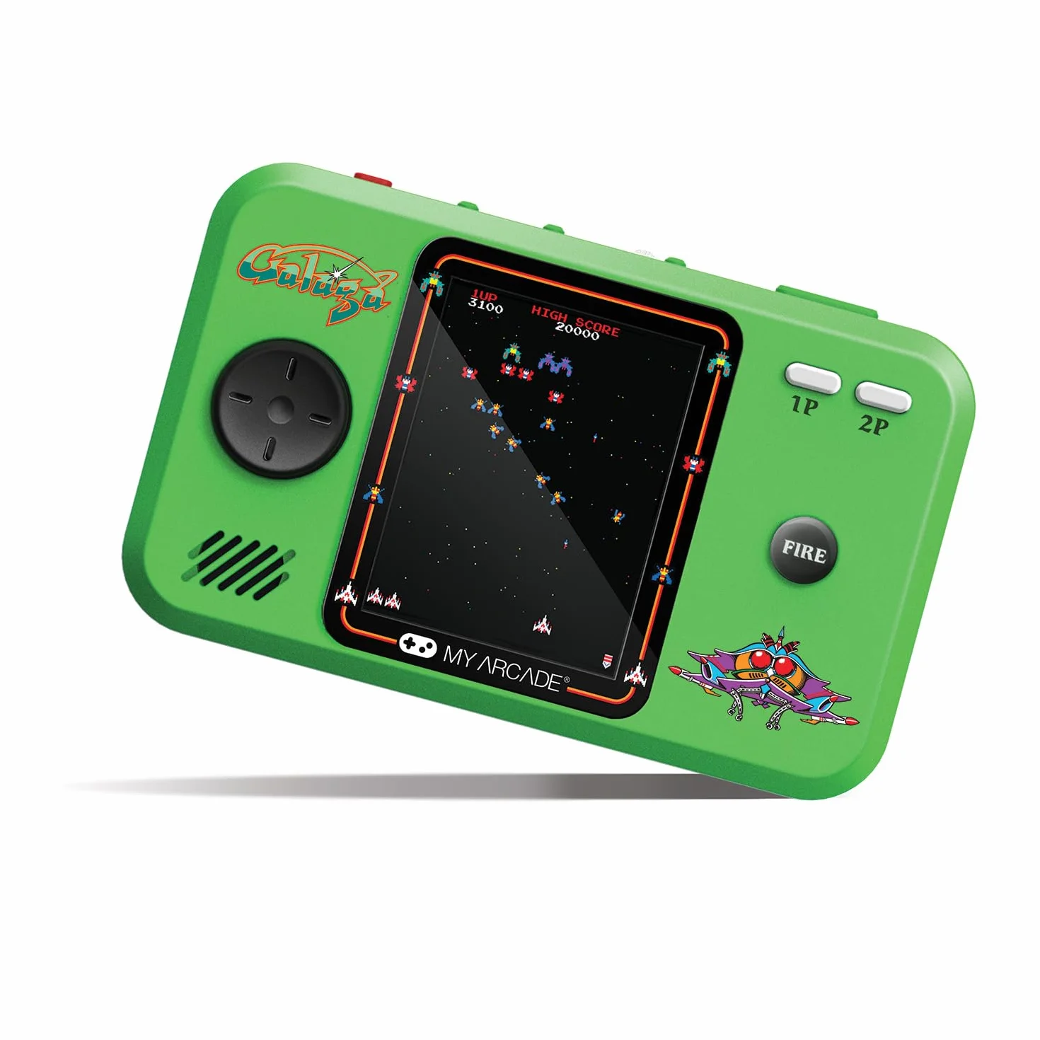 Pocket Player PRO konsola do gier - Galaga - Atari - Ecran 7cm Haute Résolution