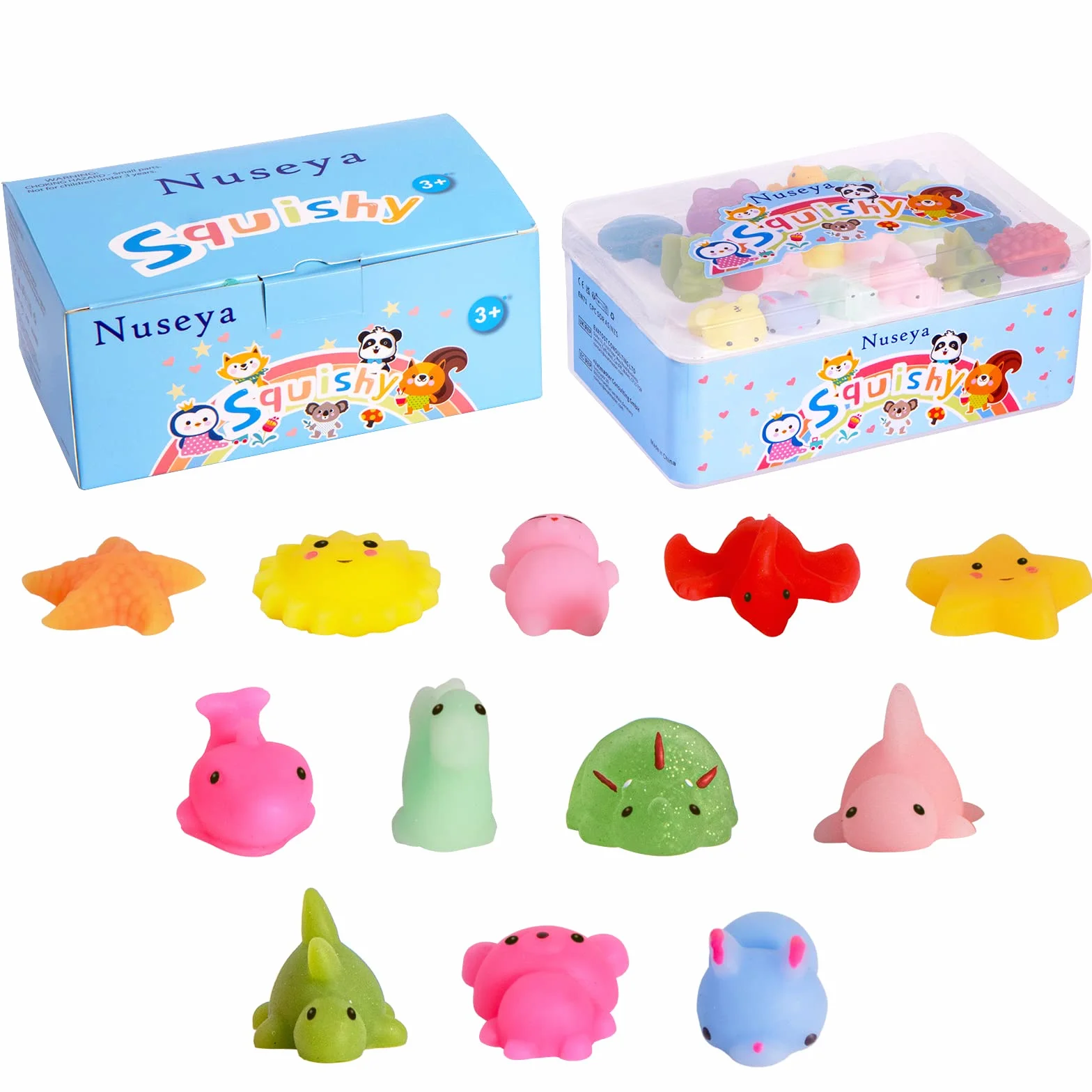 Mochi Squishy Toys 30 szt nie duplikatów luzem Squishy Fidget zabawki na przyjęcie upominki Boże Narodzenie prezent urodzinowy dla dzieci dziewczyny chłopca walentynki Wielkanoc klasa nagrody