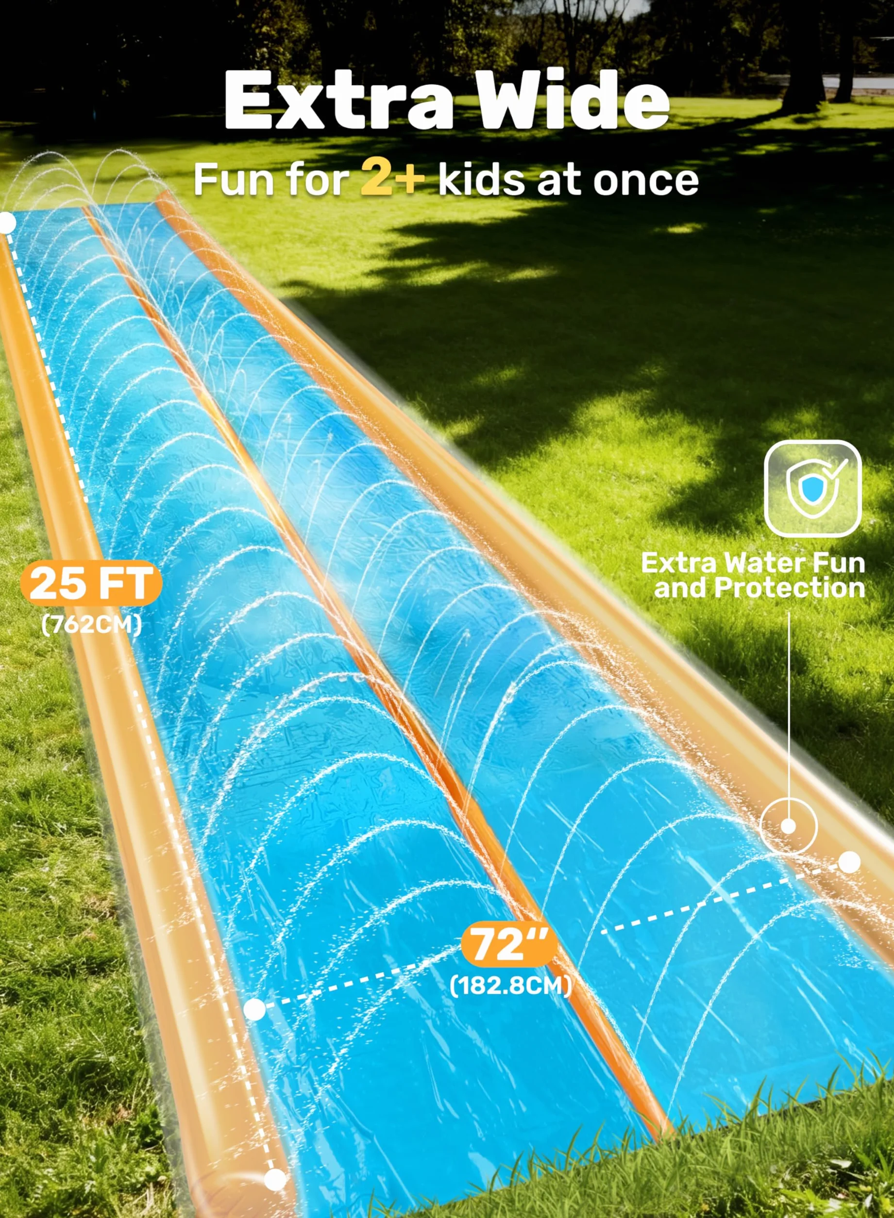Sloosh Lawn Water Slide
