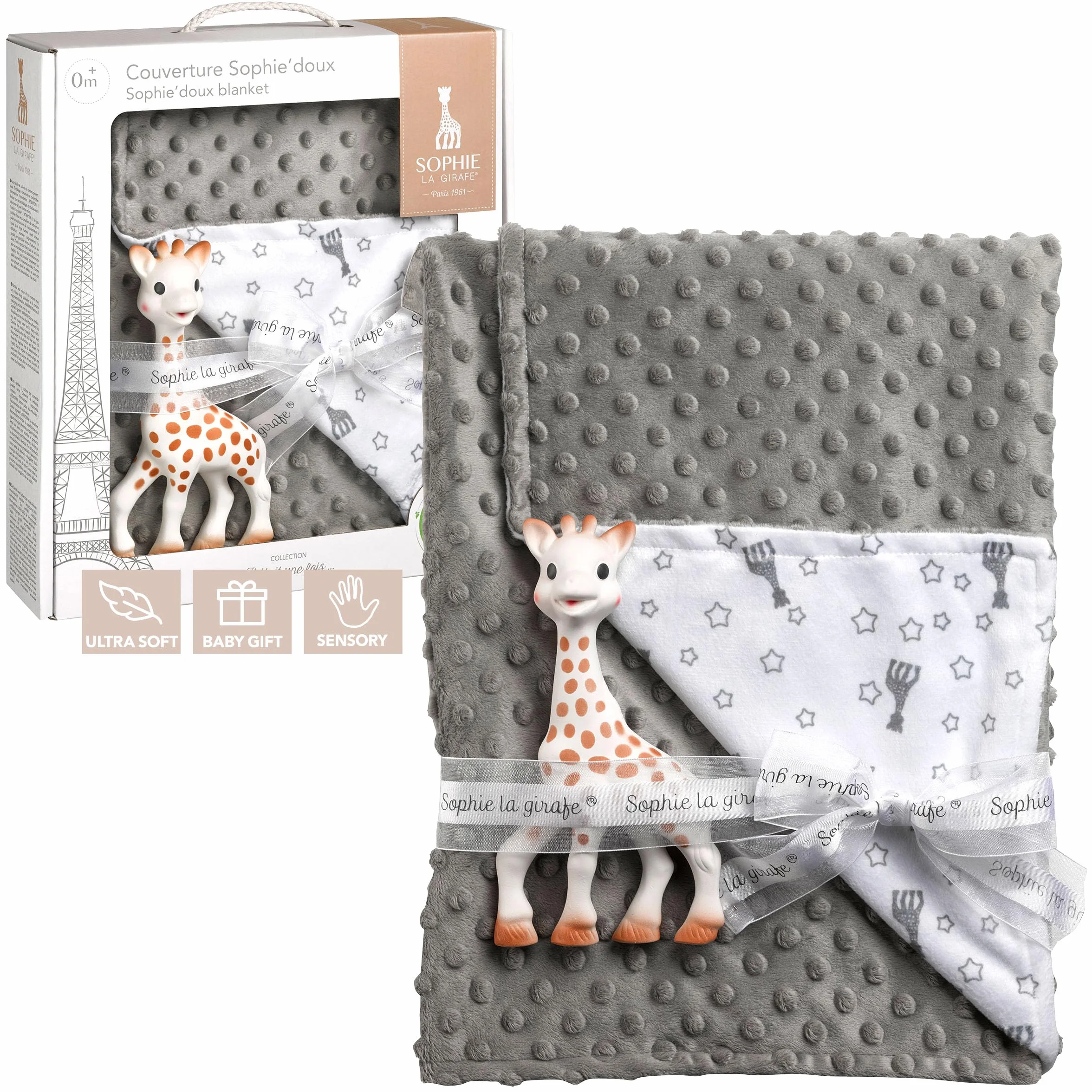 Sophie la Girafe 850740 osłona, szara