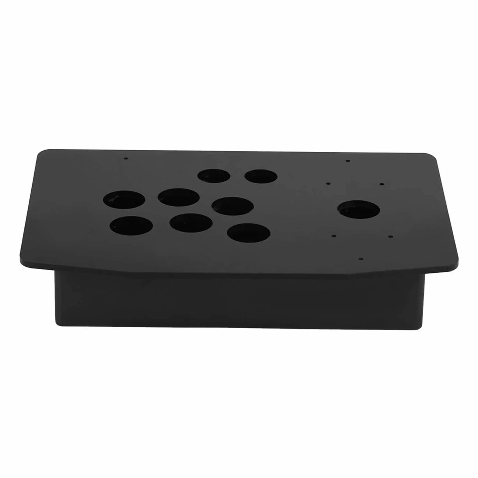 Arcade Panel Arcade Case Diy Arcade Set Diy Arcade Kit Arcade Game Panel Black Diy Set Kits Panel akrylowy i pochyłe obudowy Zamiennik do gry zręcznościowej