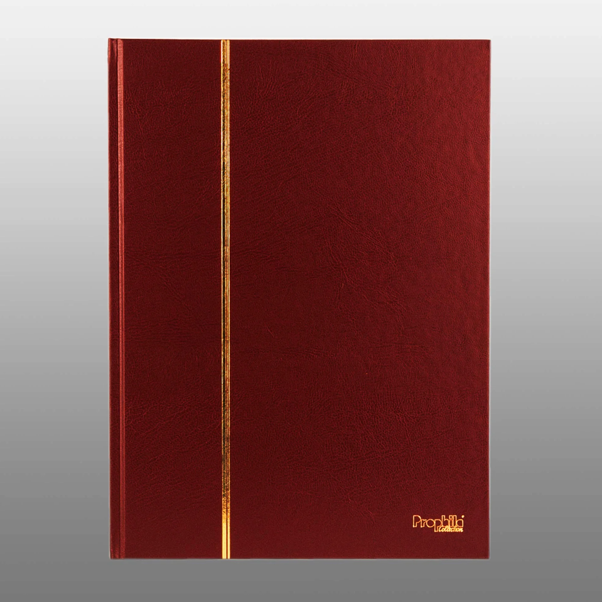 Prophila Collection 16 białych stron A4 okładka znaczków pocztowych czerwona