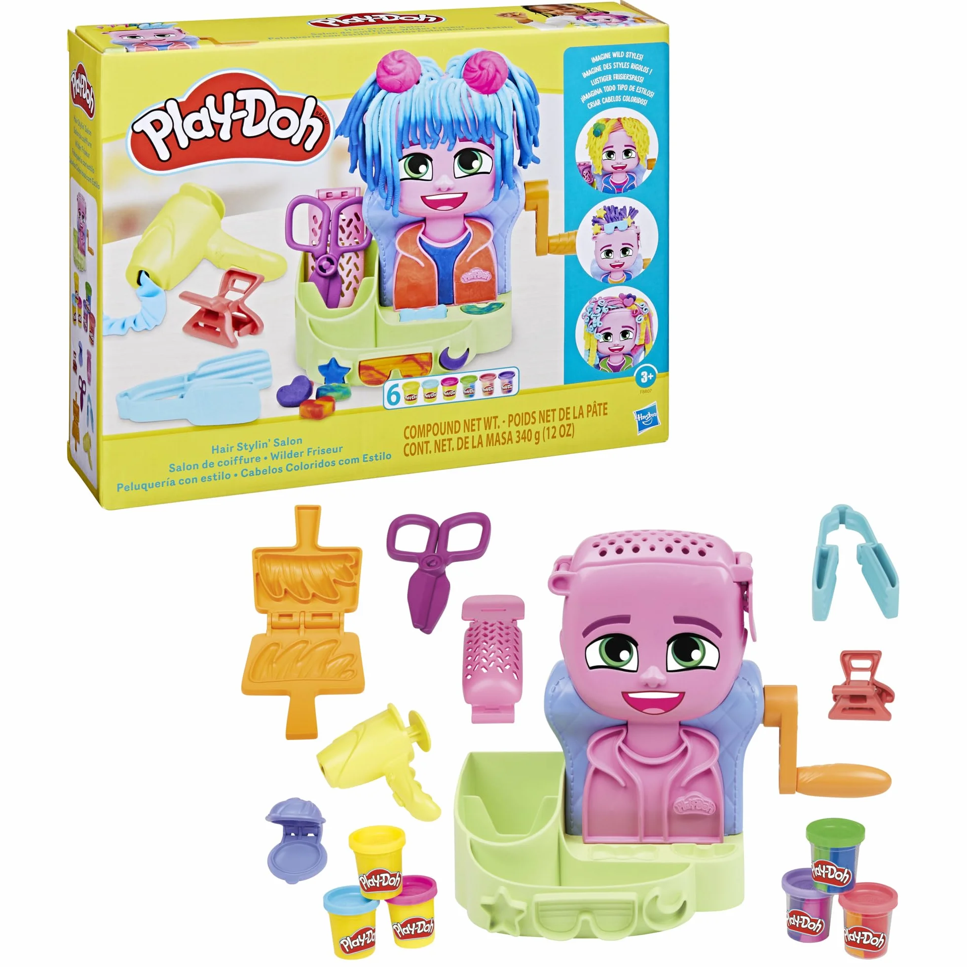 Zestaw do zabawy Salon fryzjerski Play-Doh