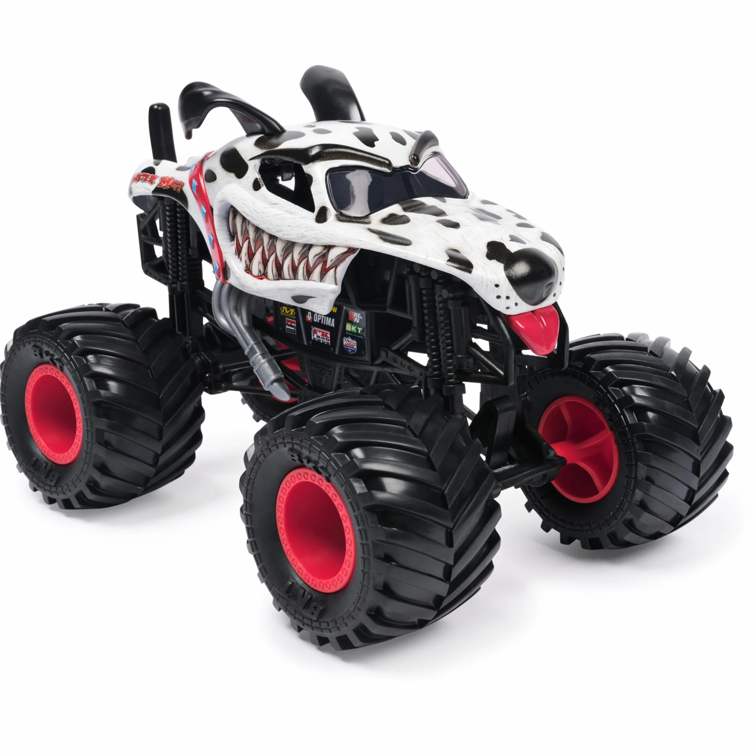 Monster Jam Zabawka samochód ciężarowy 1 do 24 mm dalmatyńczyk M27