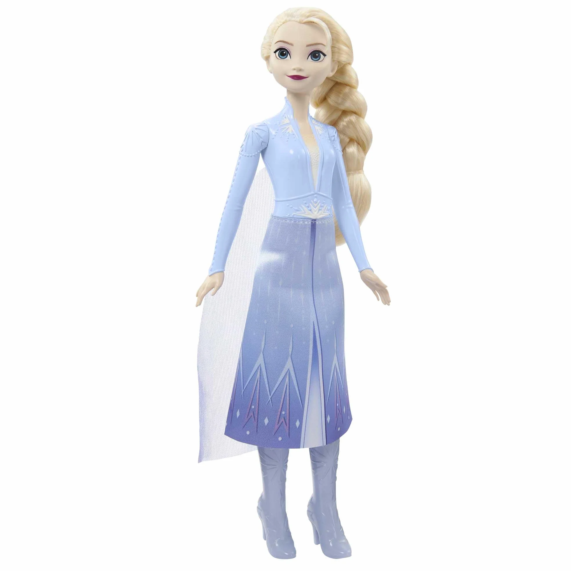 Mattel Disney Frozen Kraina Lodu Elsa Lalka w ubranku, inspirowana filmem Disneya „Kraina Lodu 2”, prezent dla dzieci HLW48