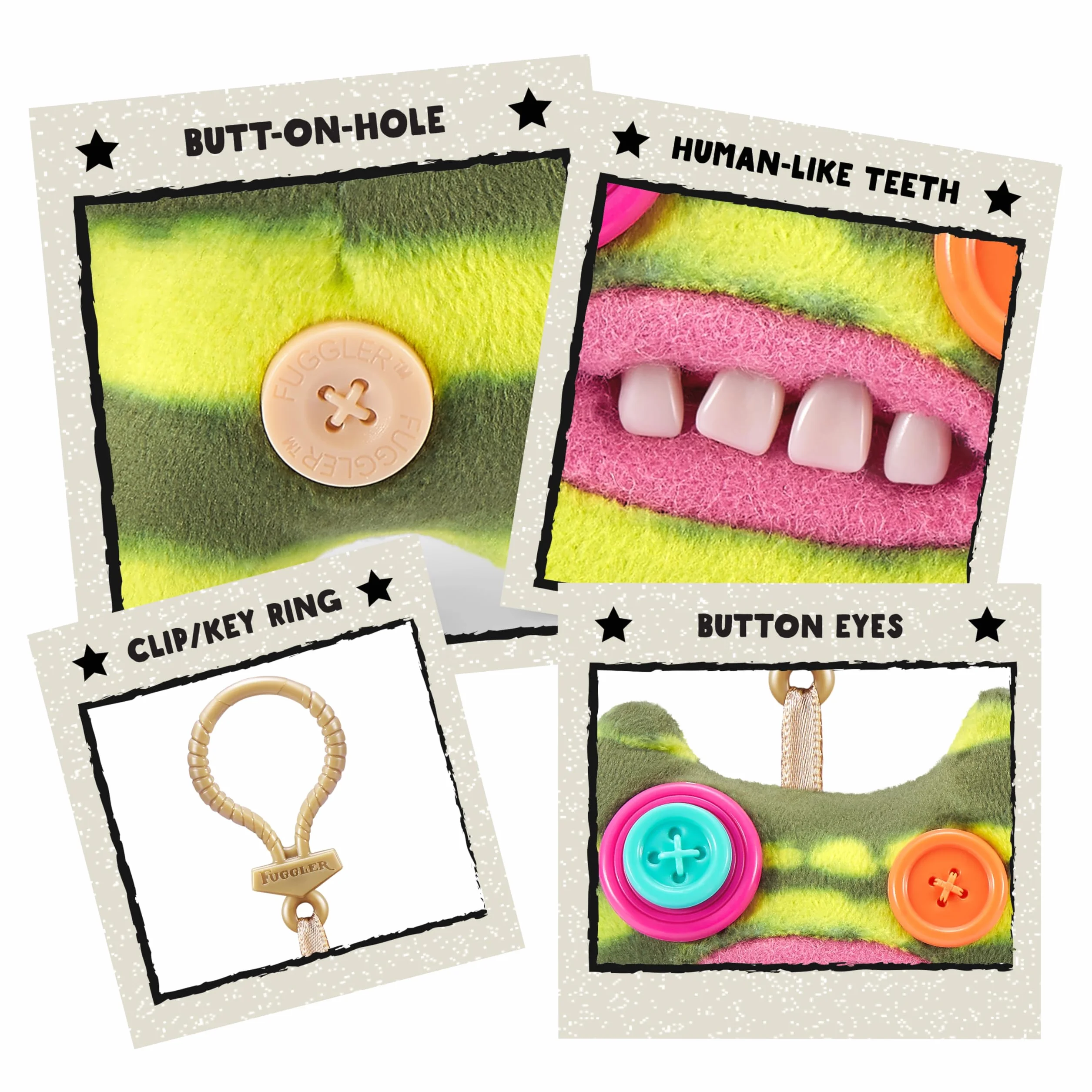 Fuggler Key Rings Series by ZURU