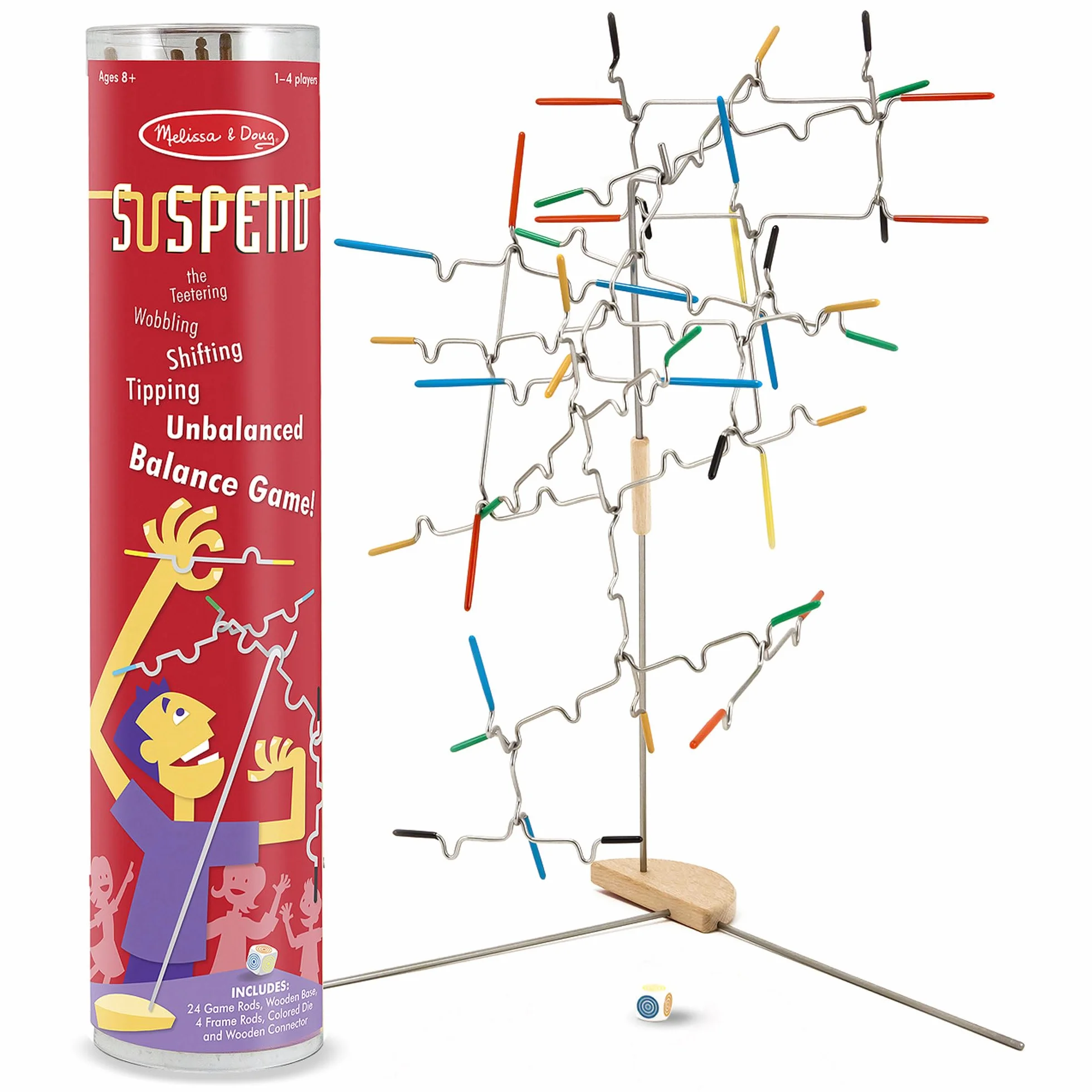Melissa & Doug Suspend: Gry dla dzieci i dorosłych w domu i świeżym powietrzu