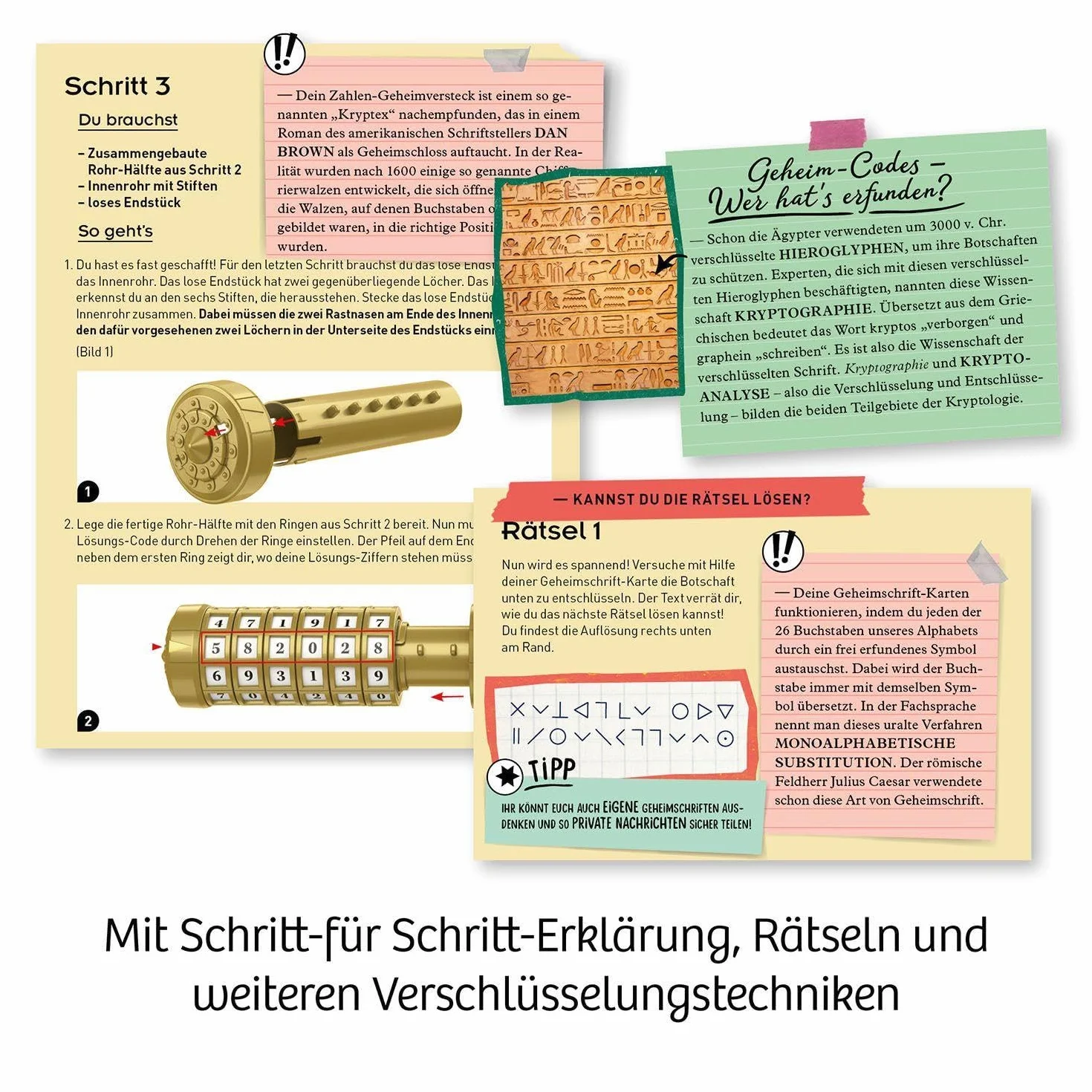 Experimentierkasten Geheim-Codes