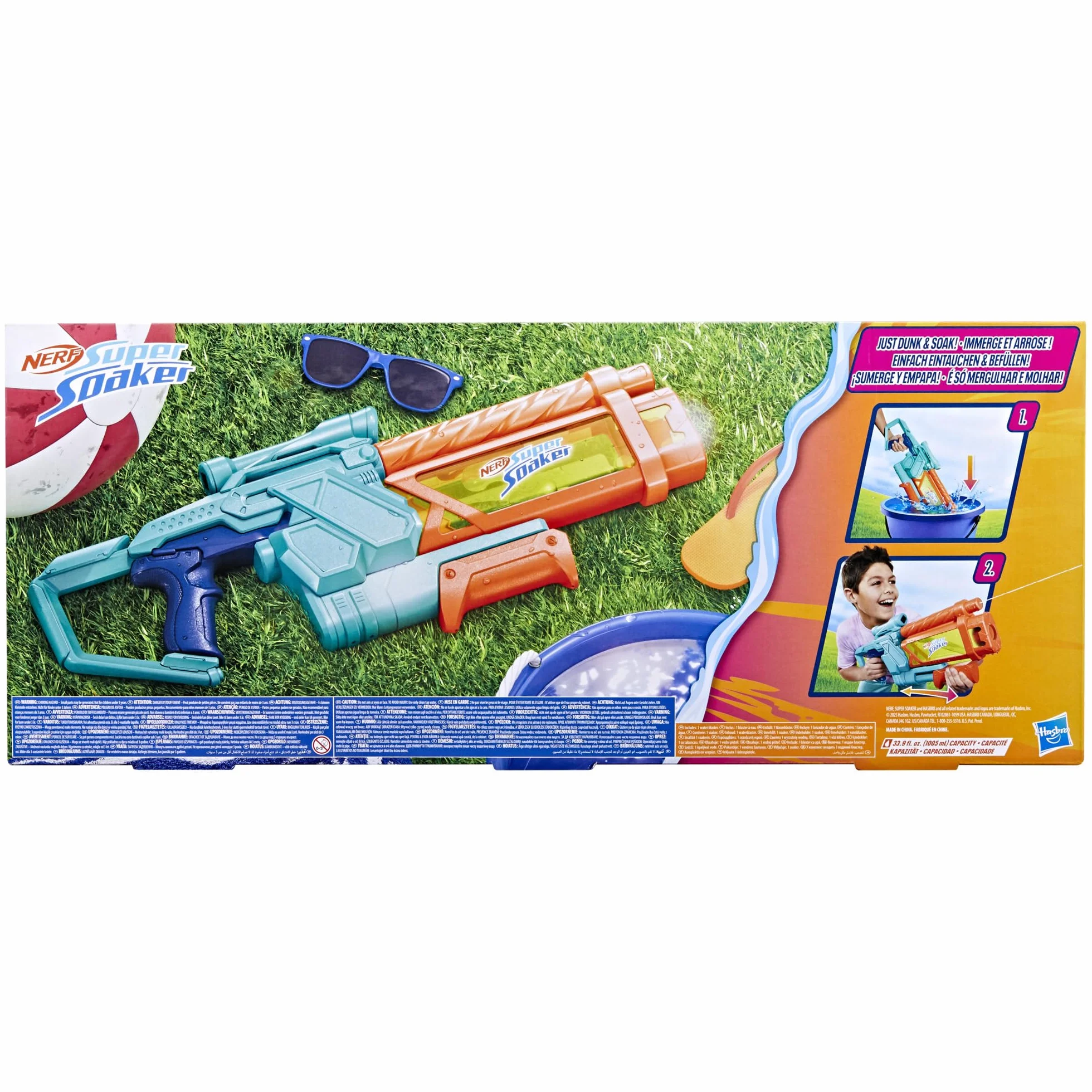 Nerf Super Soaker Mega Dunk-Fill Wyrzutnia wodna