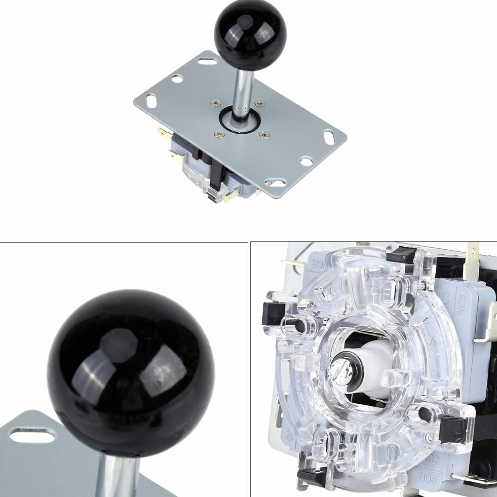 Joystick do kontrolera PC, gra zręcznościowa z zerowym opóźnieniem Zestawy DIY Części Joystick 10-przyciskowy Koder USB do komputera MAME Stwórz własną maszynę do gier zręcznościowych