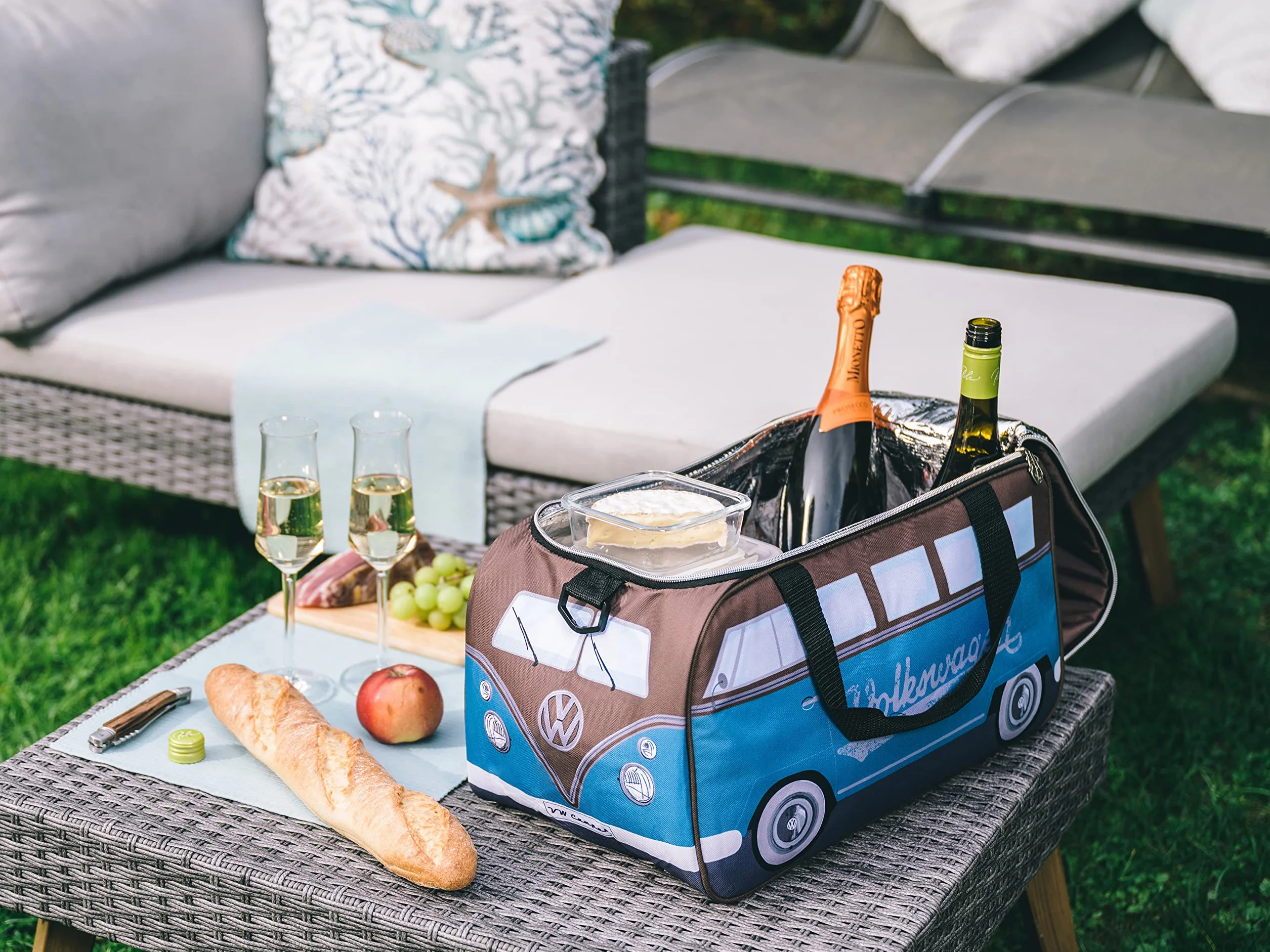 BRISA VW Collection - Volkswagen Hippie Bus T1 Camper Van torba chłodząca 25 l