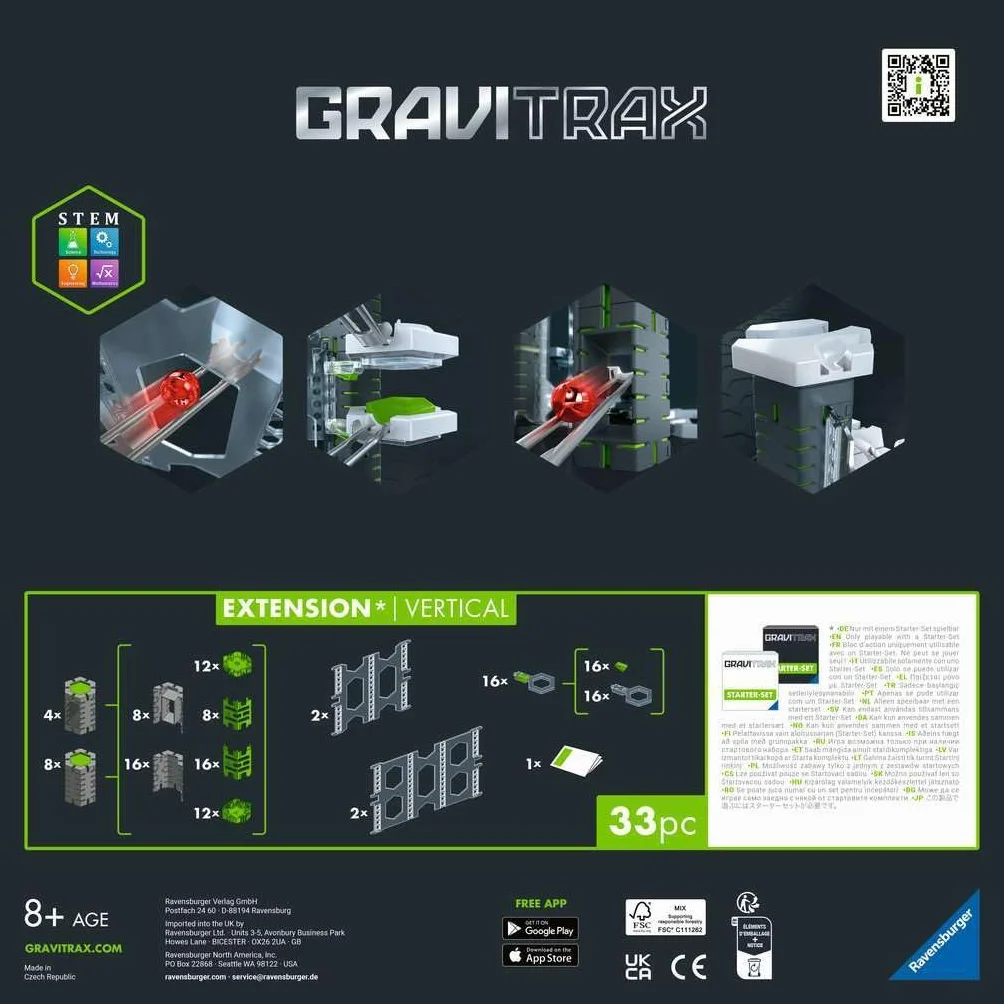 Gravitrax PRO Wertykalny Zestaw Uzupełniający