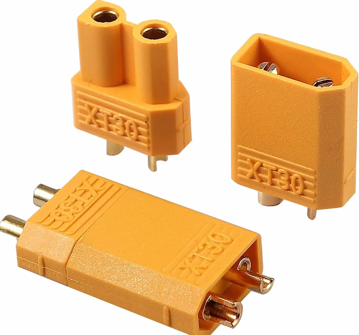 HUAZIZ 15 par XT30 Connector XT30 męski żeński wtyk wysokiego prądu do akumulatora RC Lipo