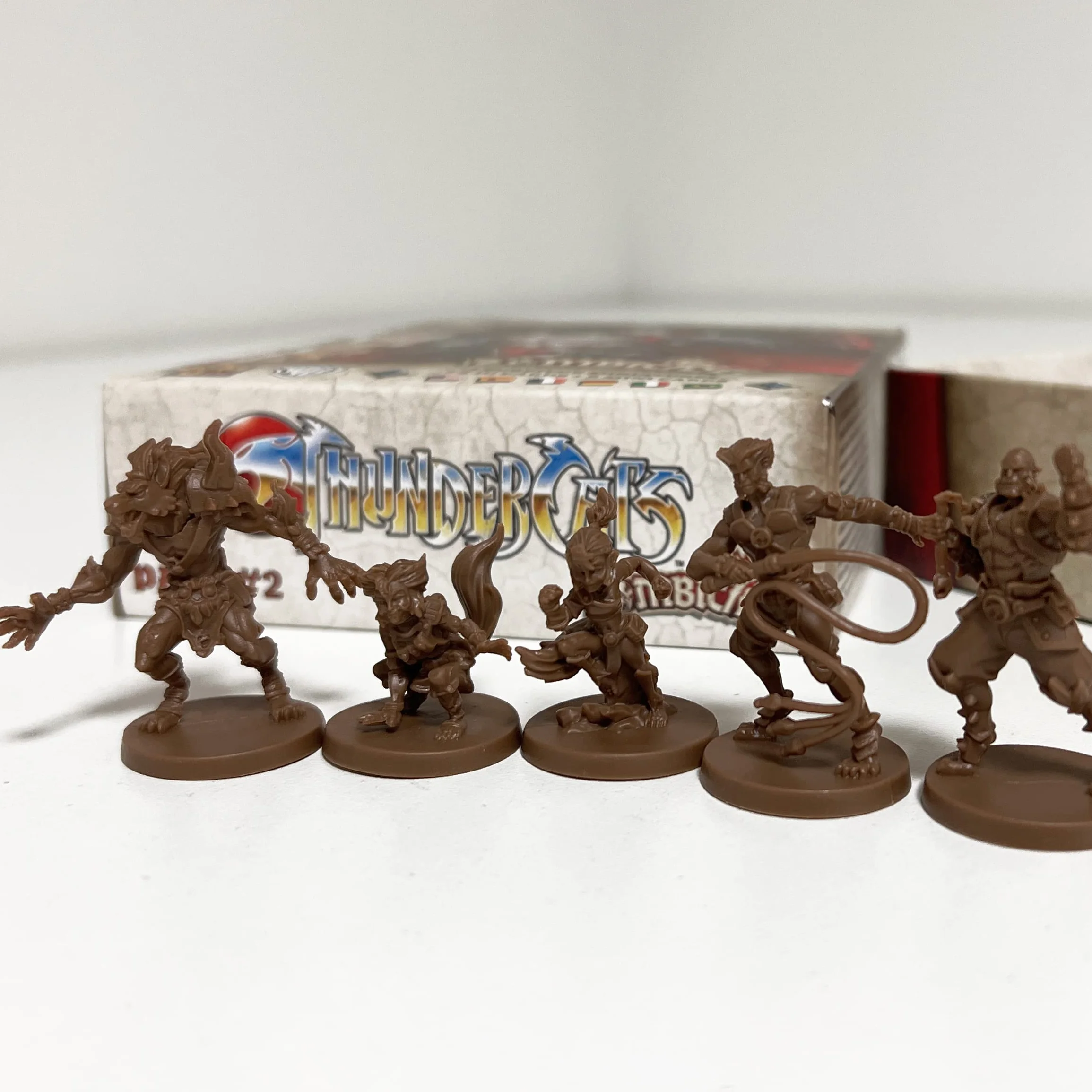 Galápagos CMON - Edge Entertainment GUFPR07 Zombicide: Thundercats Pack 2 zestaw miniaturowy, wielojęzyczny, zawiera hiszpański