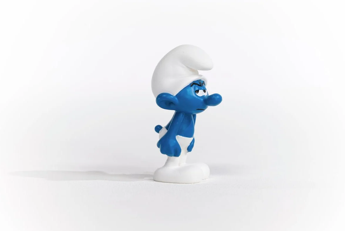Schleich Smerfy 20836 Figurka Smerf Maruda Kolekcjonerska 3x3x5 cm