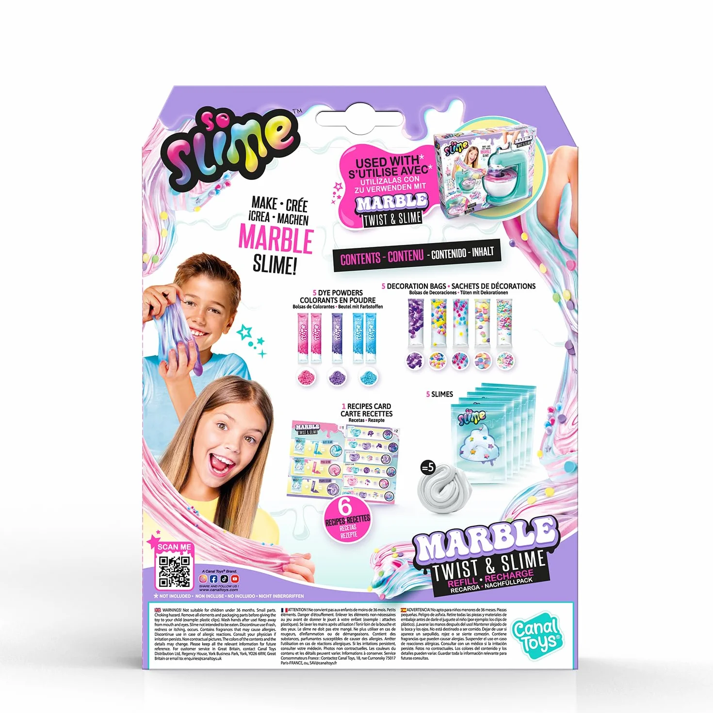 Canal Toys Wkład Twist & Slime