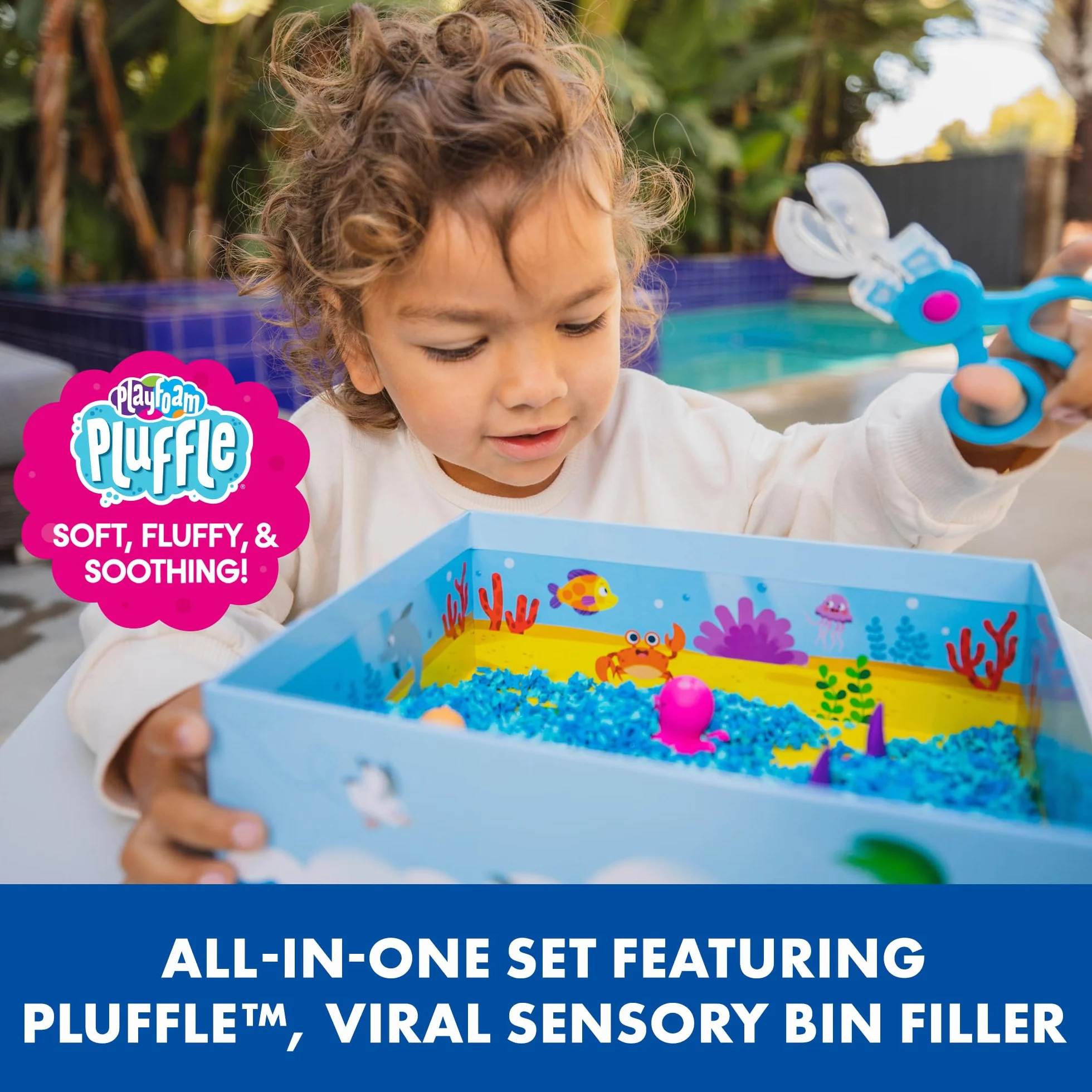 Learning Resources Playfoam Pluffle Ukryj & Szukać Sensoryczny Zestaw do Zabawy
