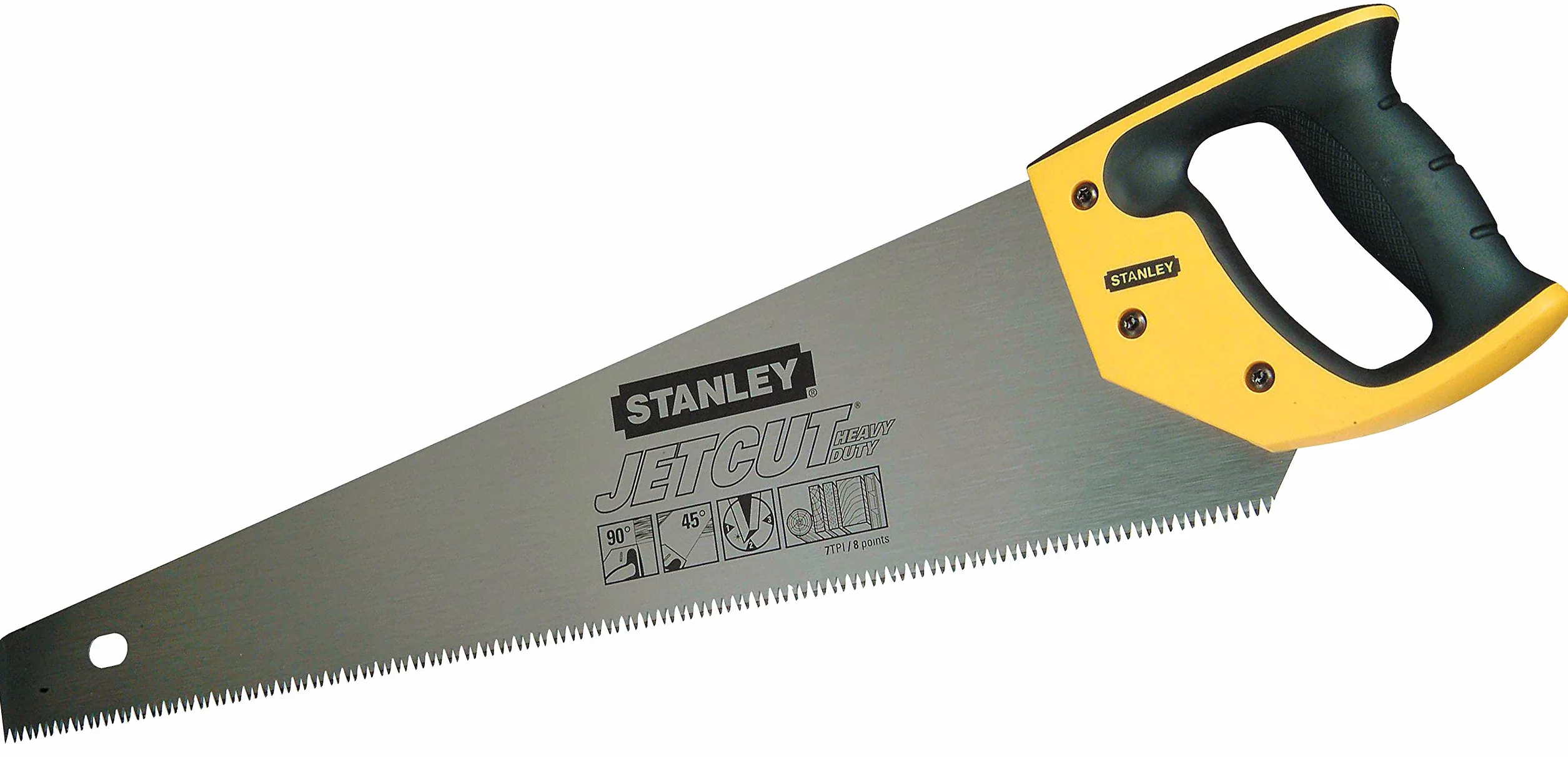 Stanley 2-15-283 Jet Cut piła ręczna, wielokolorowa, 450 mm
