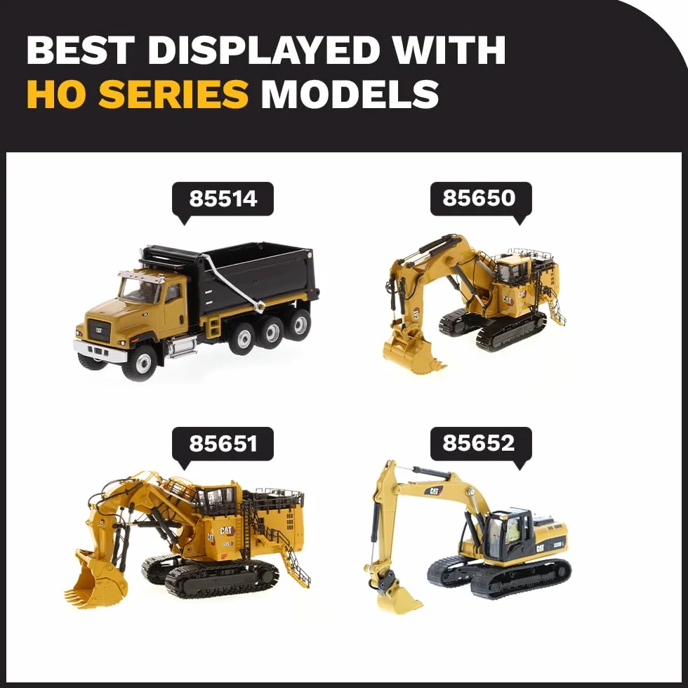 Caterpillar Diecast Masters 85652 - Koparka gąsienicowa z akcesoriami 320D, skala 1:87, ok. 11,7 x 4,5 x 4,8 cm, 14 lat i więcej