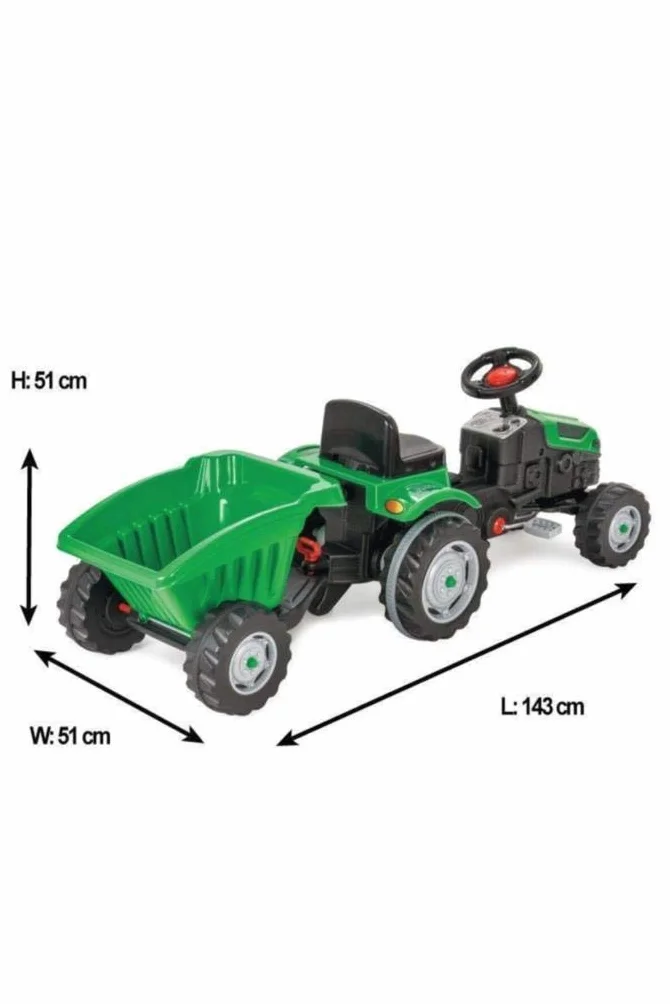 Pilsan Pilsan07 316 Aktywny traktor owy i przyczepa-zielony