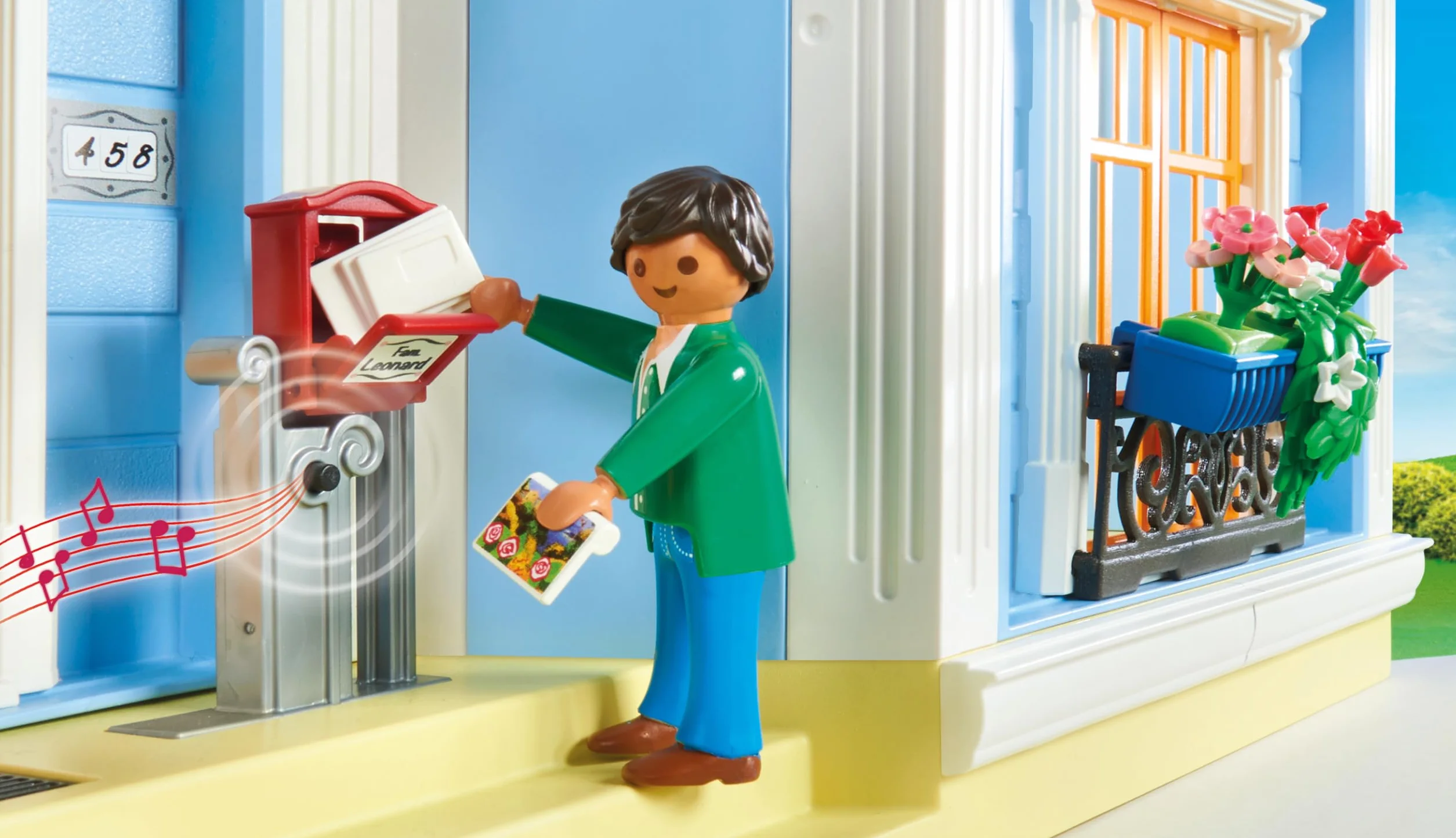 PLAYMOBIL Dollhouse 70205 Duży Domek dla Lalek, od 4 Lat
