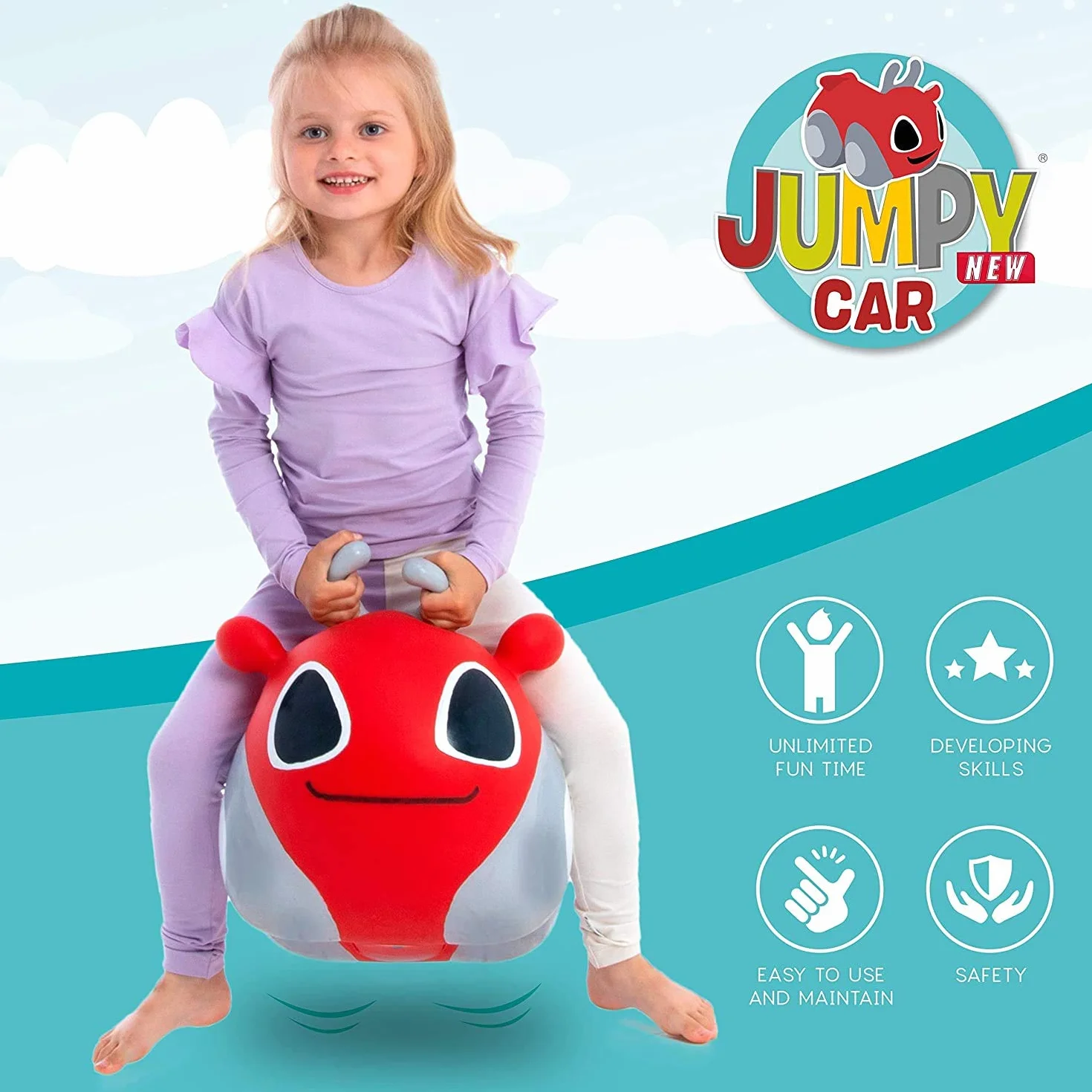 GERARDO'S Jumpy Car Red
