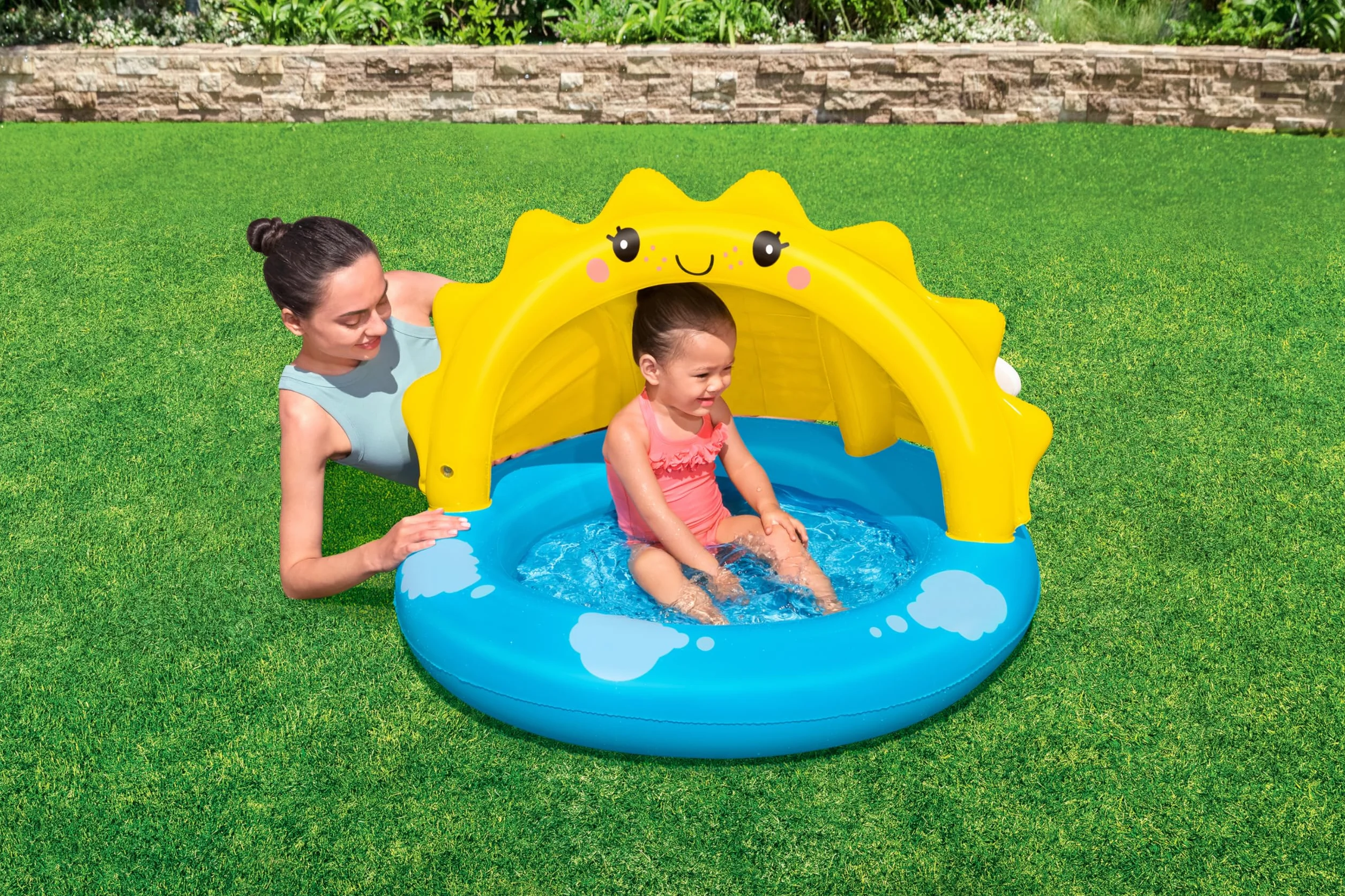 Bestway Brodzik Sunny Days z daszkiem przeciwsłonecznym 101 x 97 x 71 cm