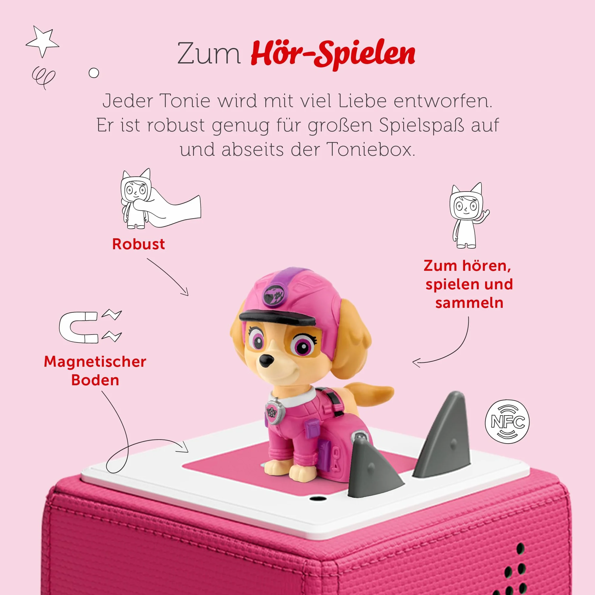tonies Audiobook Psi Patrol - Jungle Pups Skype - figura słuchowa dla dzieci 3+