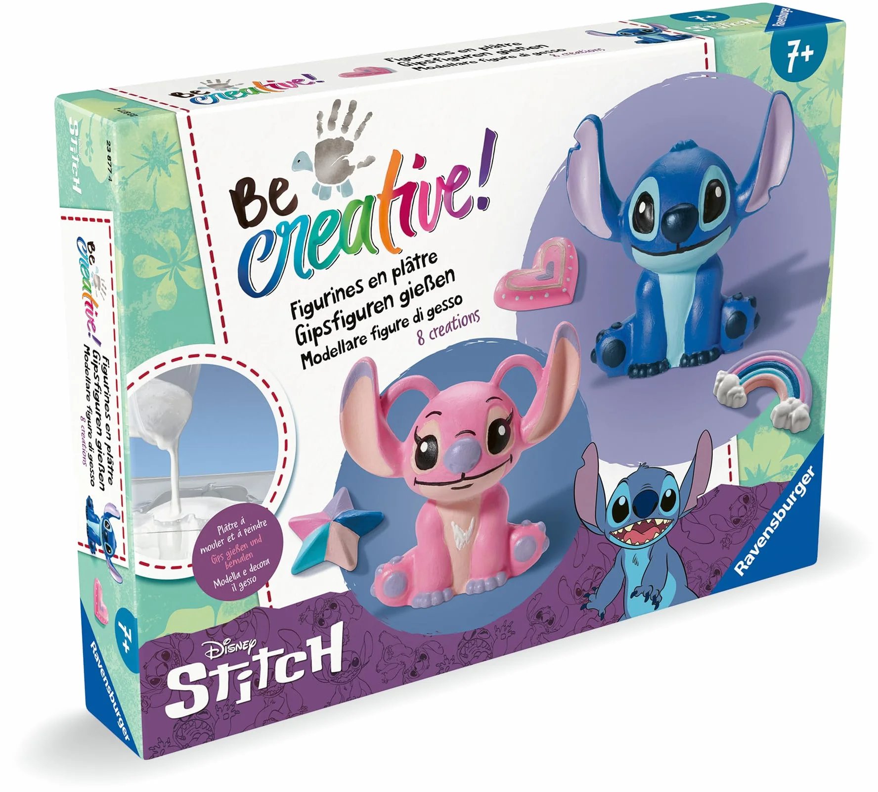BeCreative Maxi Disney Stitch - Gipsfiguren gießen