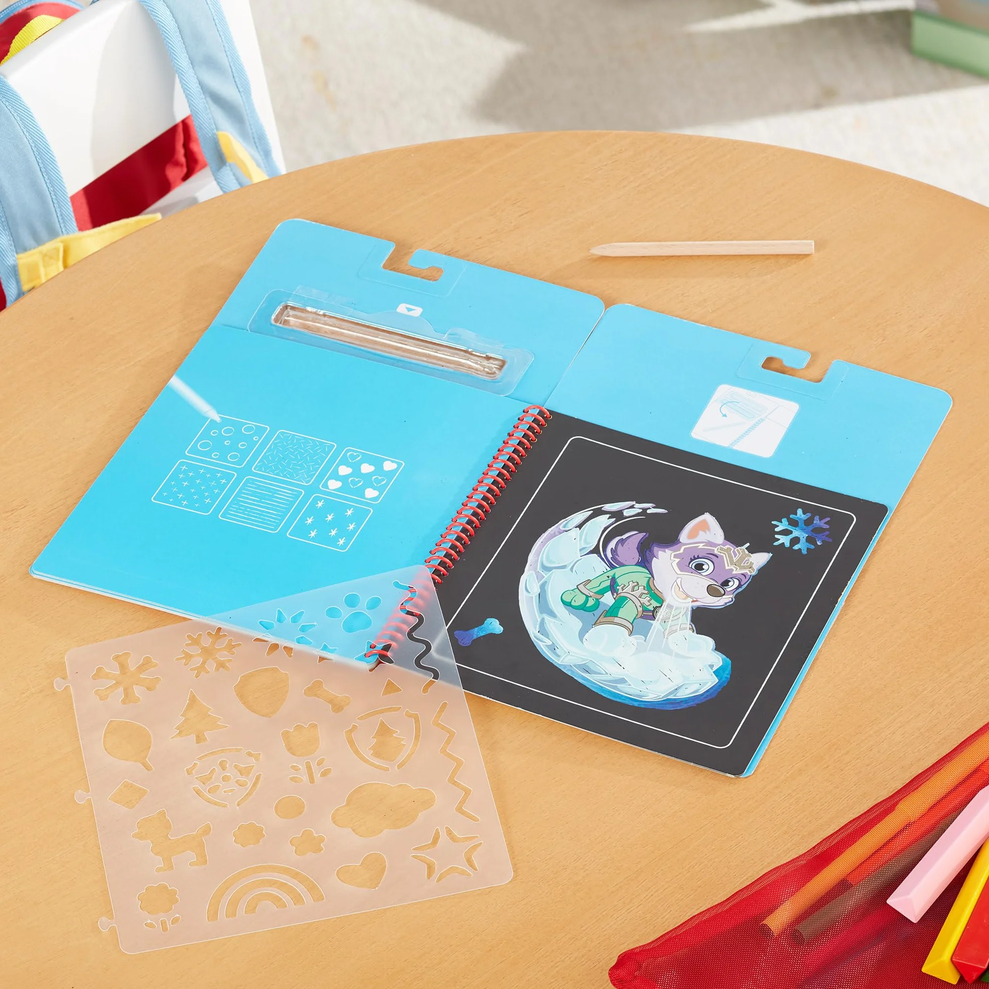 Melissa & Doug PAW Patrol Skye Zdrapki Rękodzieło Sztuka i rzemiosło 4+