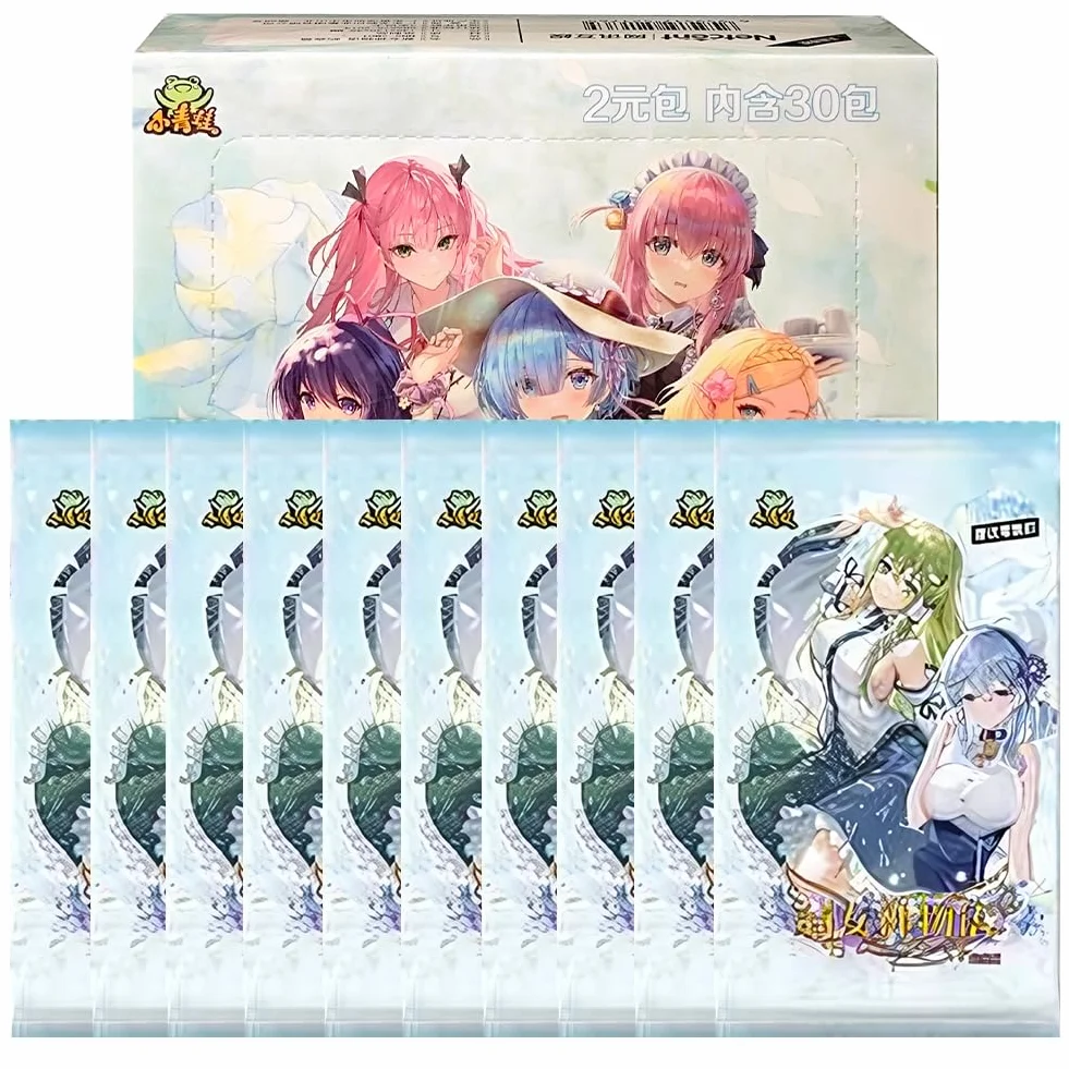 New Goddess Story 2YUAN13,10 opakowań, Waifu Card Carnival Goddess Card Collection Girl Party (XNS2-1 Pack)