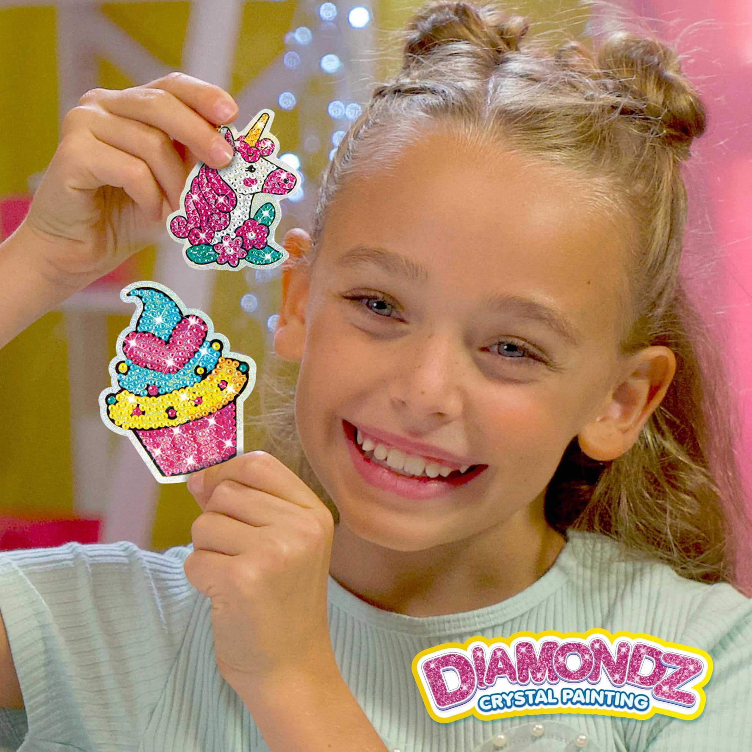 CRAZE Diamondz Mega zestaw naklejek do malowania diamentowego 12 szablonów