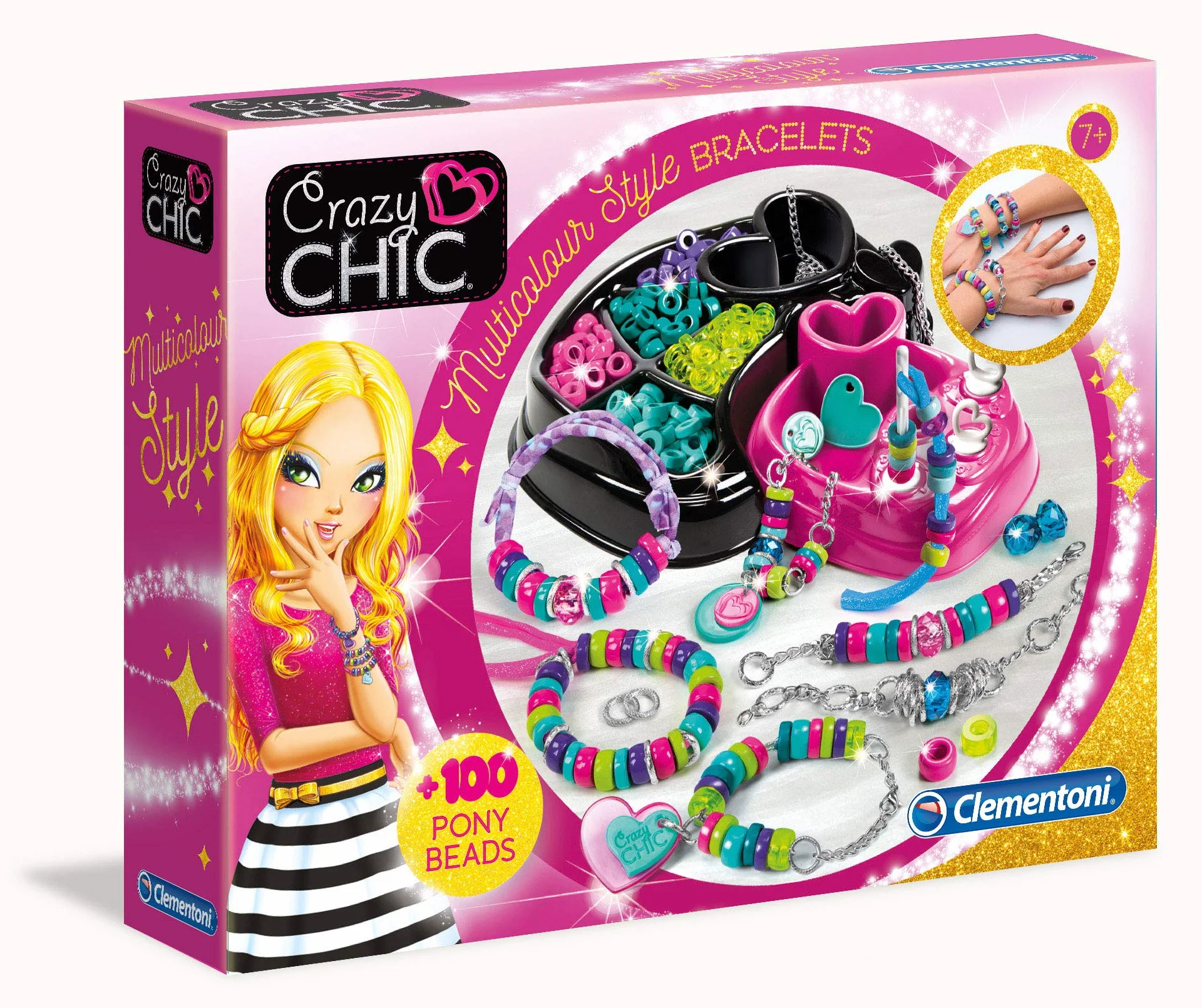CLEMENTONI Art & Craft, Crazy Chic-Multicolor styl, 78415