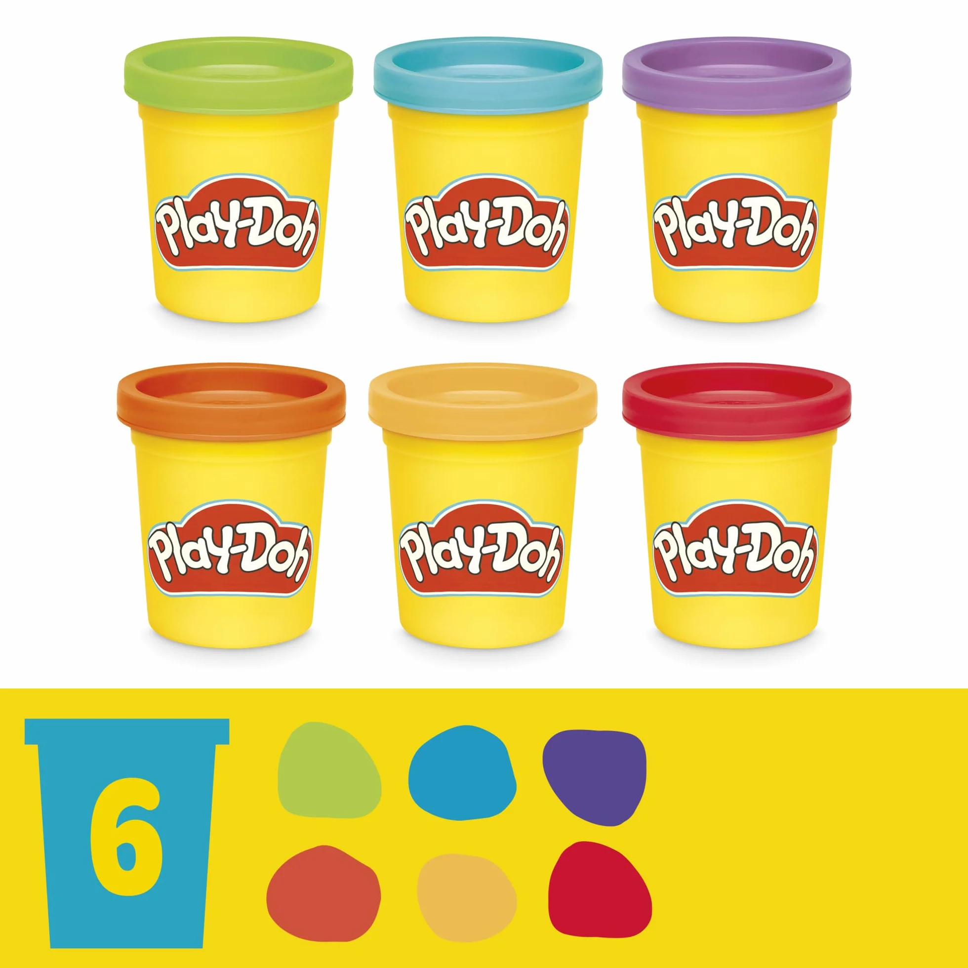 Zabawkowy zestaw startowy Play-Doh Dinozaur z kształtami i kolorami