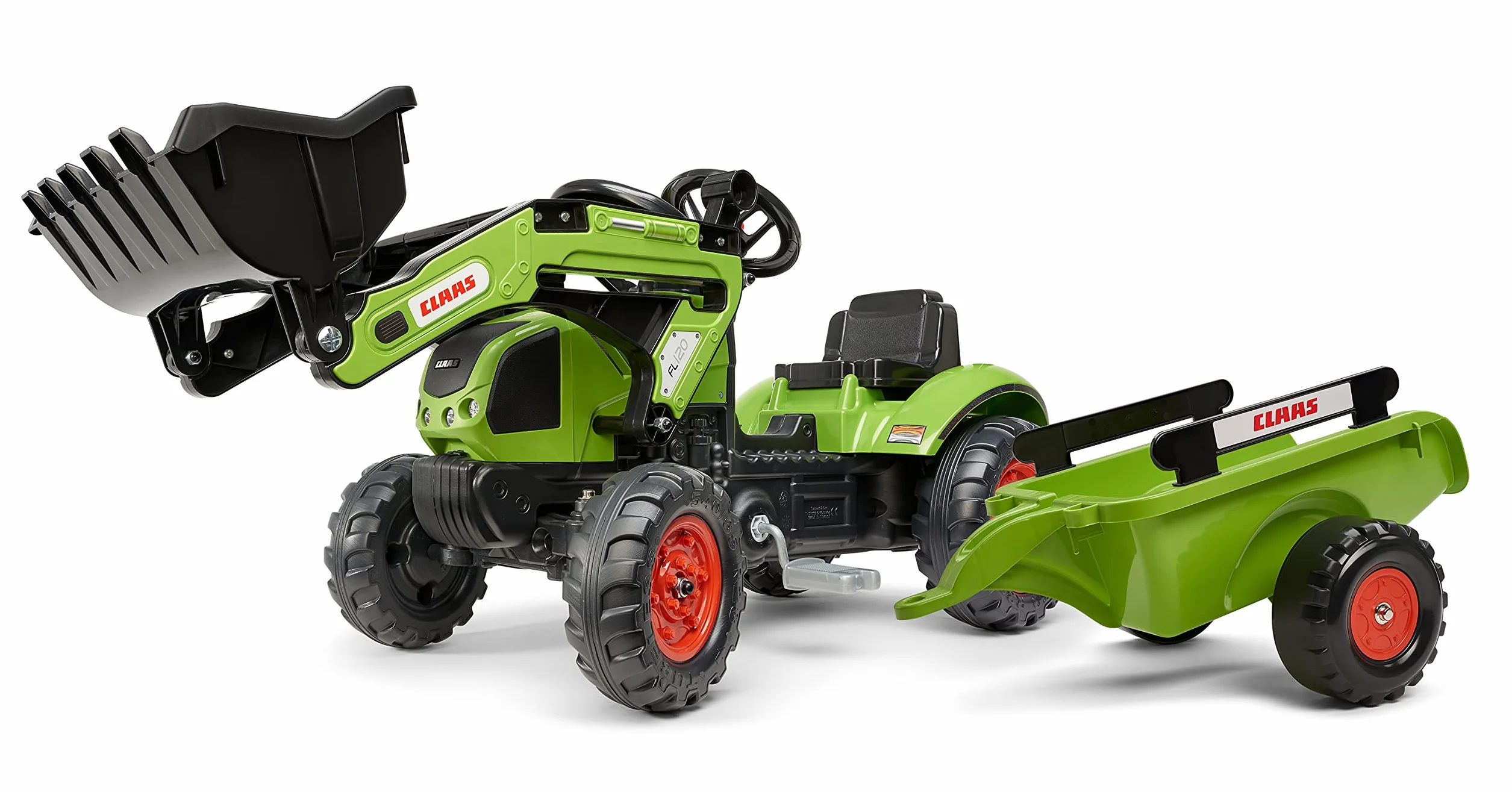Falk Claas Arion 410 Traktor z Przyczepą 162 x 42 x 53 cm 8 kg