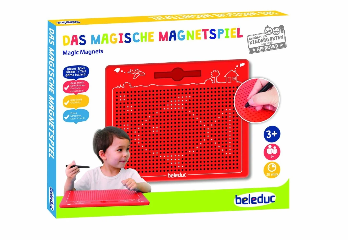 Beleduc 21042 The Magical Magnetic Game 280 x 255 x 12 mm