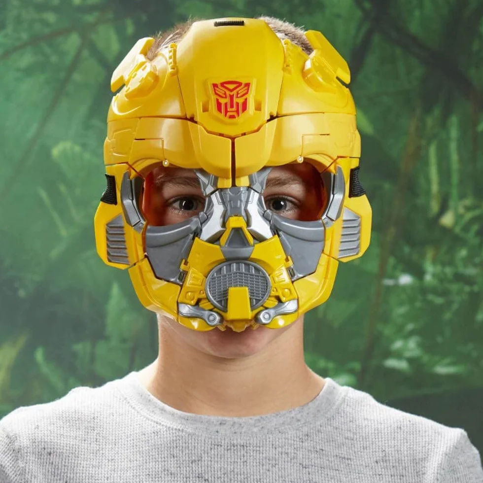 Transformers Toys Rise of the Beasts Film Bumblebee maska konwertująca 2 w 1, dla dzieci w wieku od 6 lat, 22,5 cm