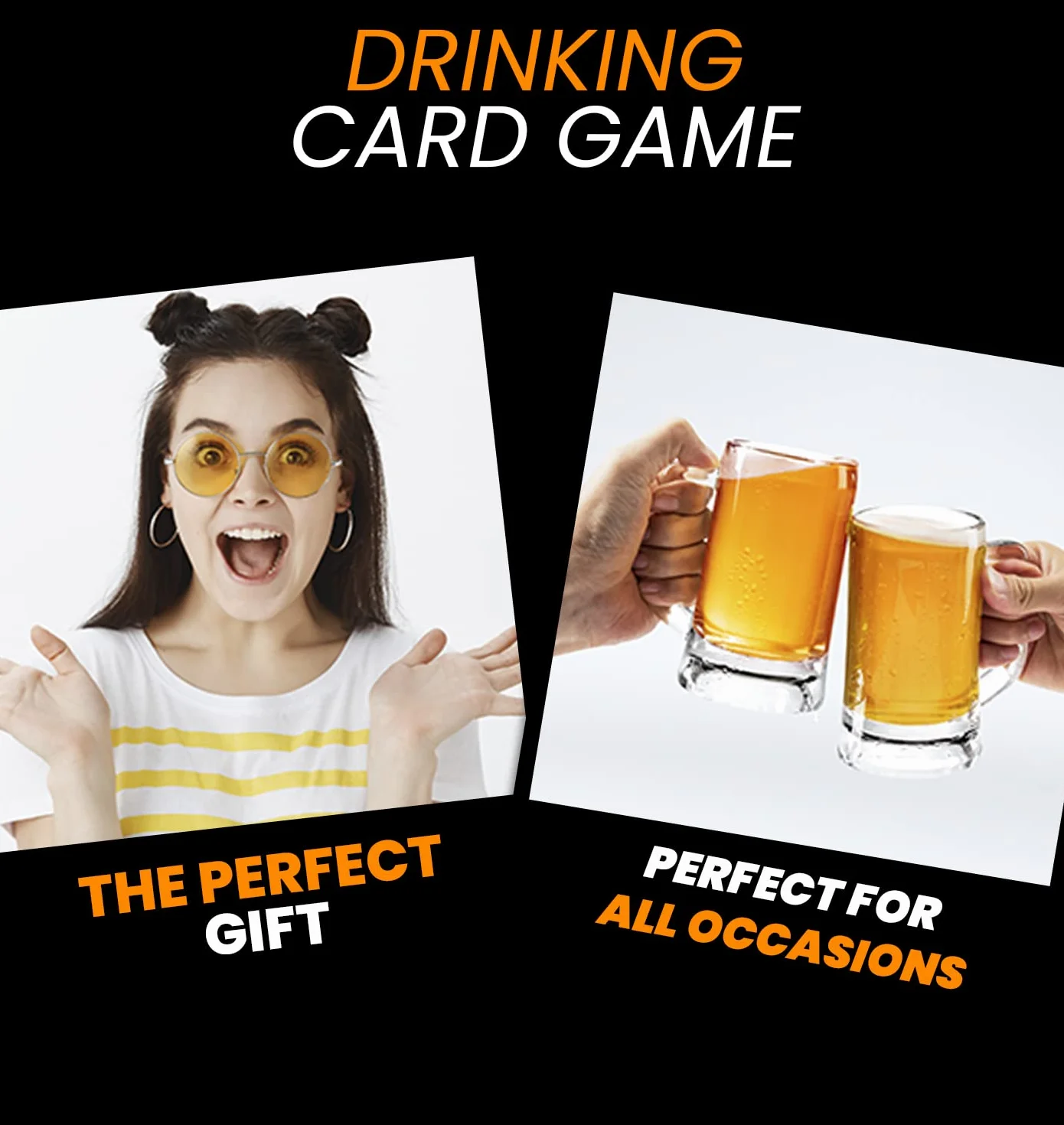 Glop 500 kart – gry w drinking games – drinking games for adults party – gra planszowa dla dorosłych – zabawne gry karciane – prezent dla mężczyzn i kobiet